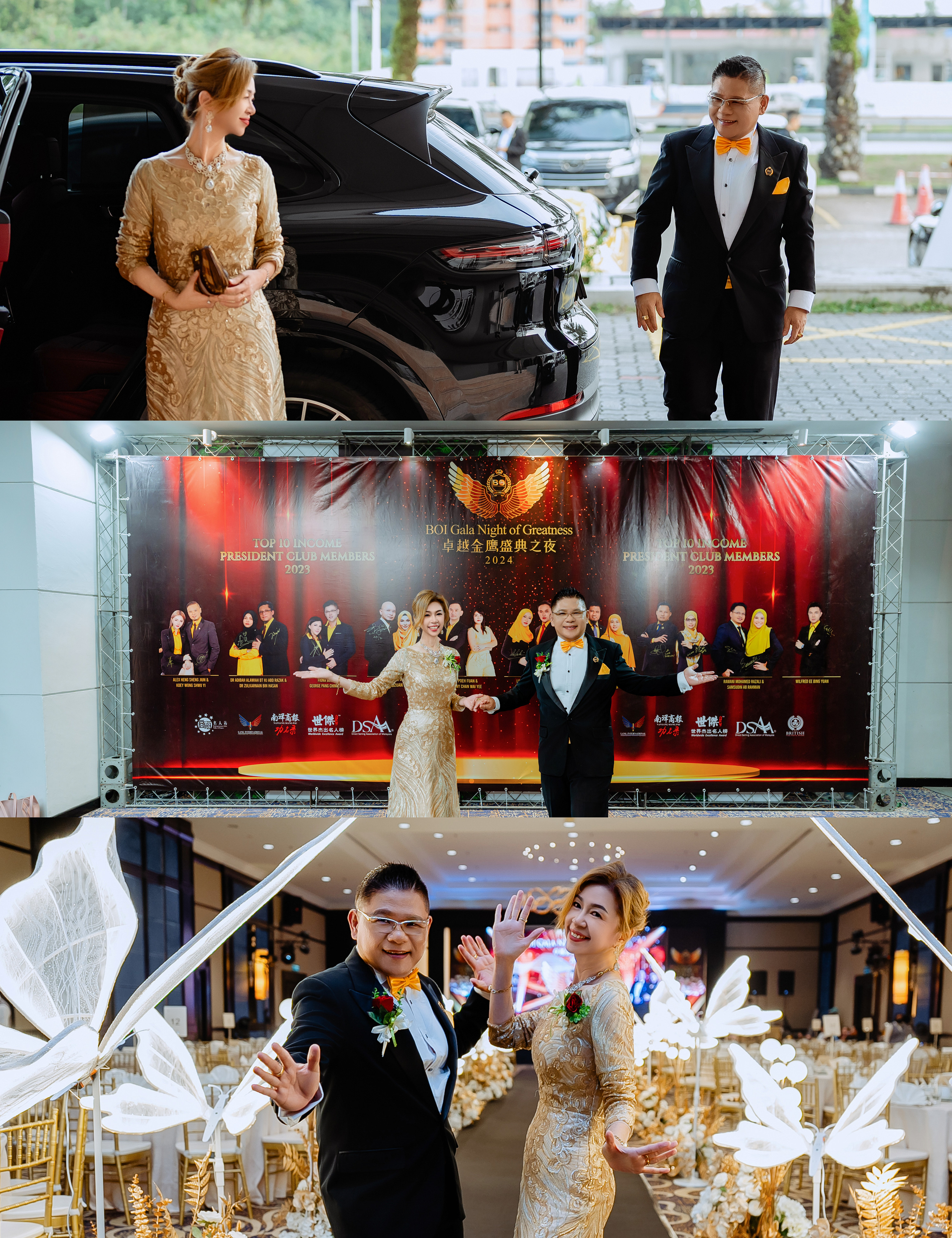 BOInternational Forever Living 2024 Gala Night gala dinner venue atmosphere photo, program highlight frame 01, by Famous Bridal Kuantan