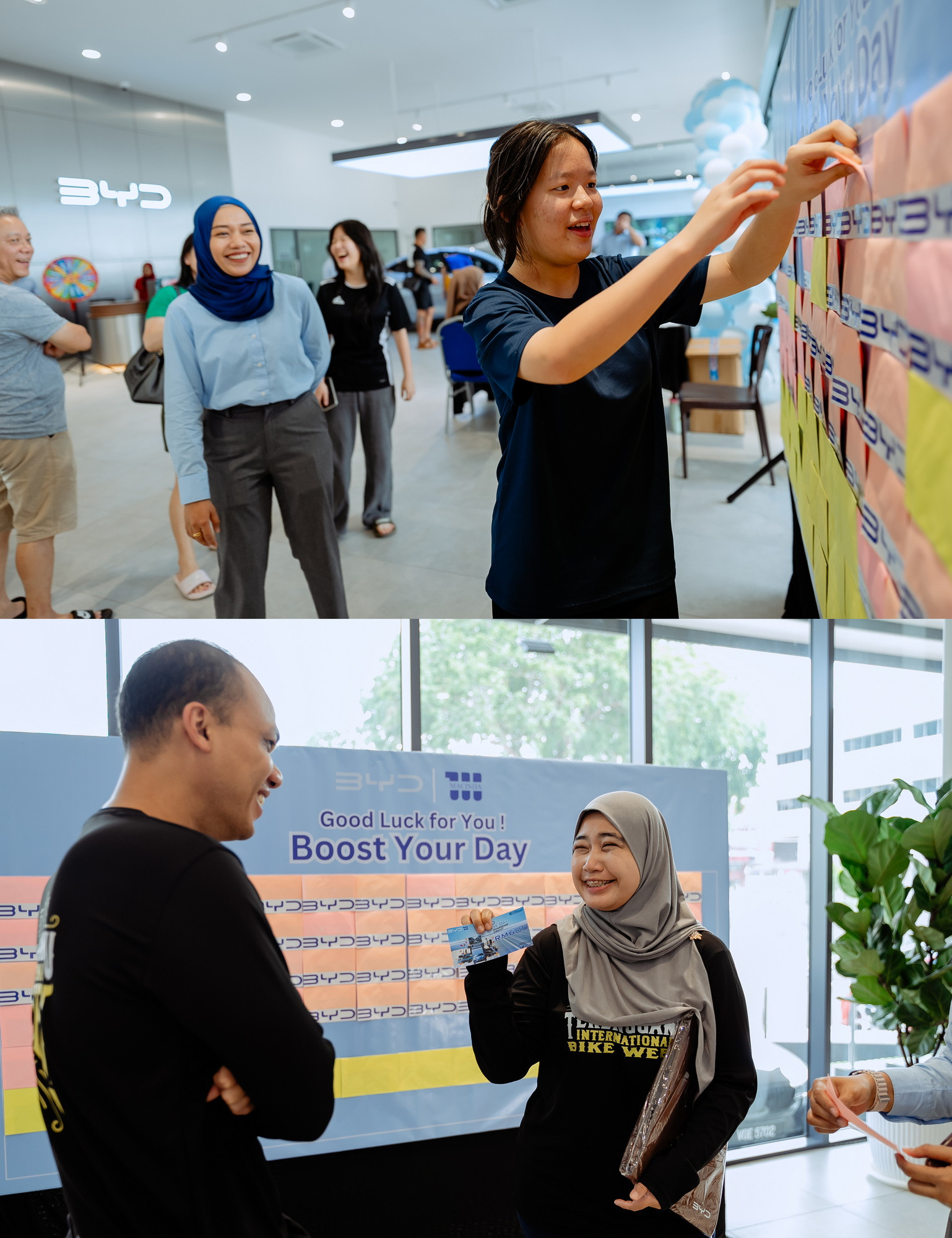 BYD Evolve Day at Macinda EV Kuantan automotive brand presentation photo, reporting image frame 12, by Famous Bridal Kuantan