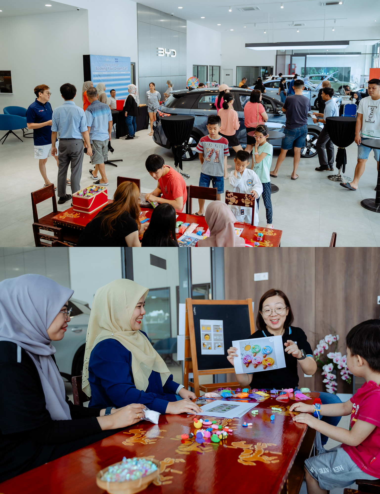 BYD Evolve Day at Macinda EV Kuantan vehicle display event photo, program highlight frame 09, by Famous Bridal Kuantan