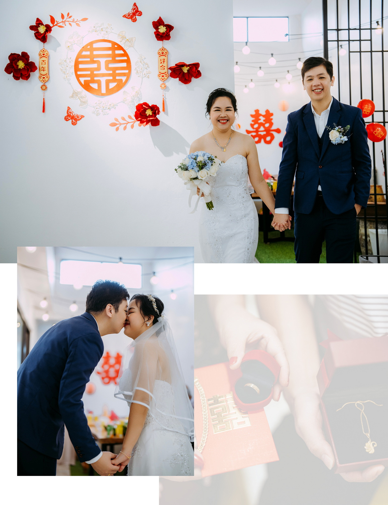 Calvin Yin & Vicky Phong bride preparation photography, album detail frame 12, by Famous Bridal Kuantan
