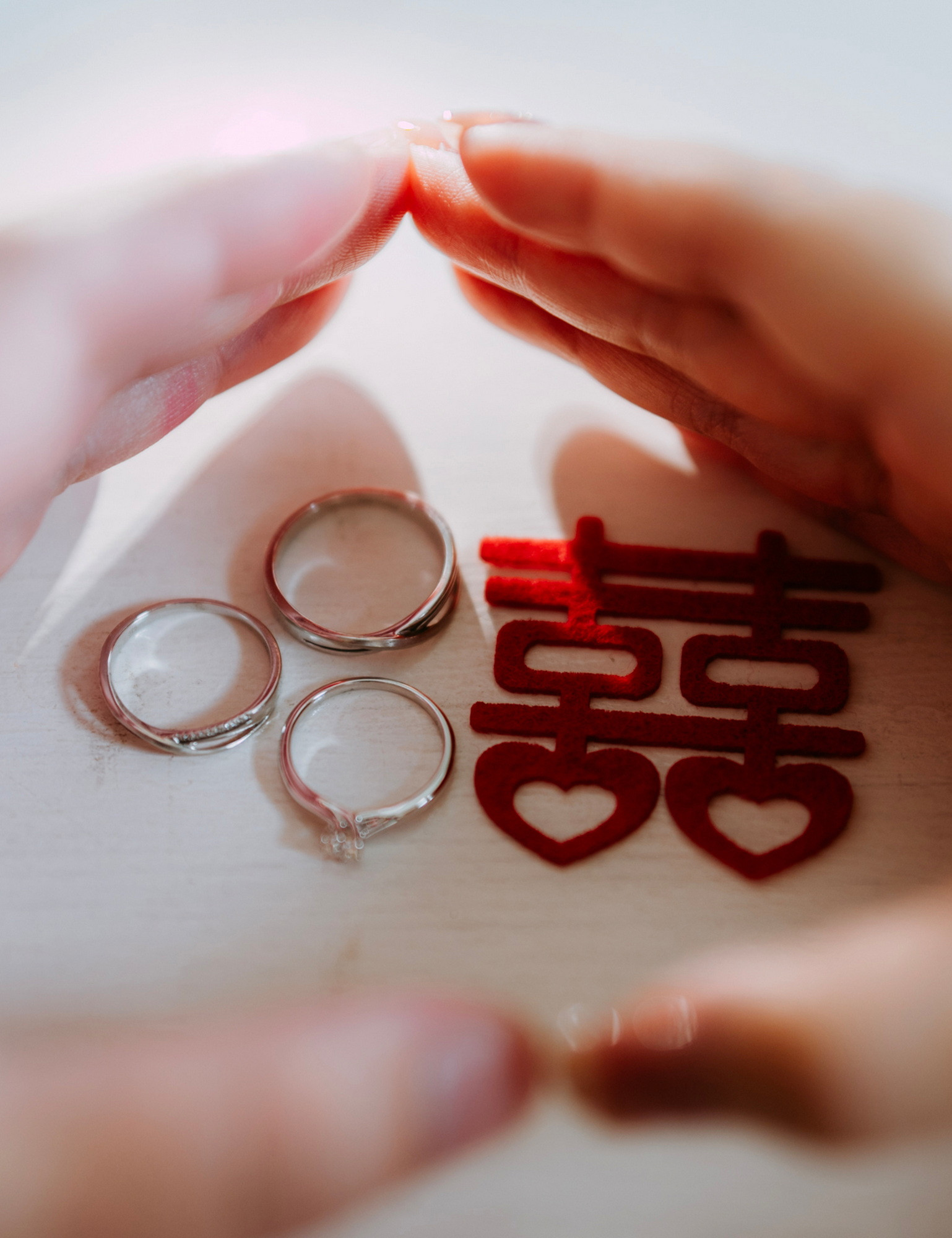 Calvin Yin & Vicky Phong opening wedding-day documentary moment, story opener frame 01, by Famous Bridal Kuantan