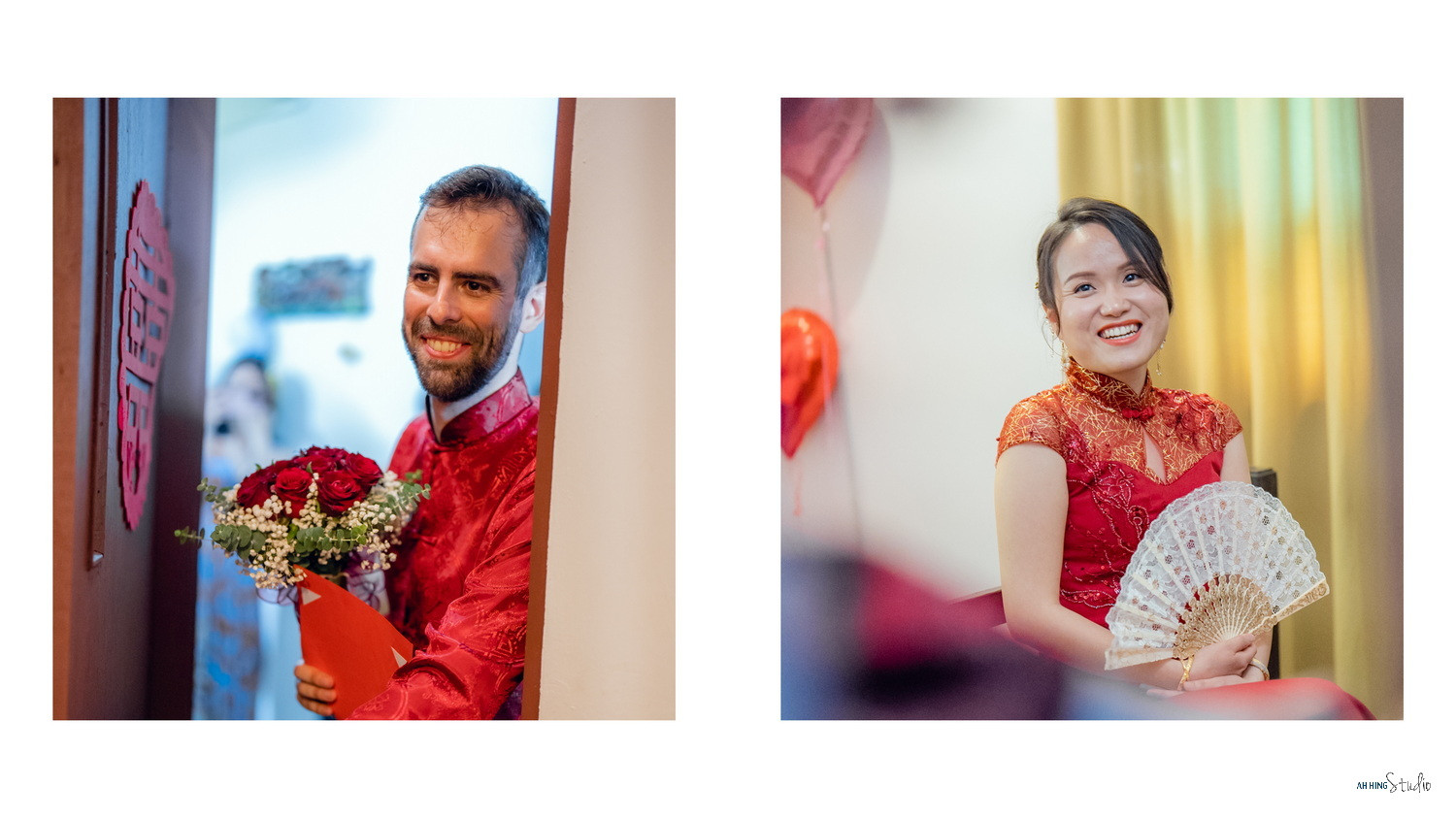 Dario & Adeline candid wedding celebration moment, natural movement frame 69, by Famous Bridal Kuantan