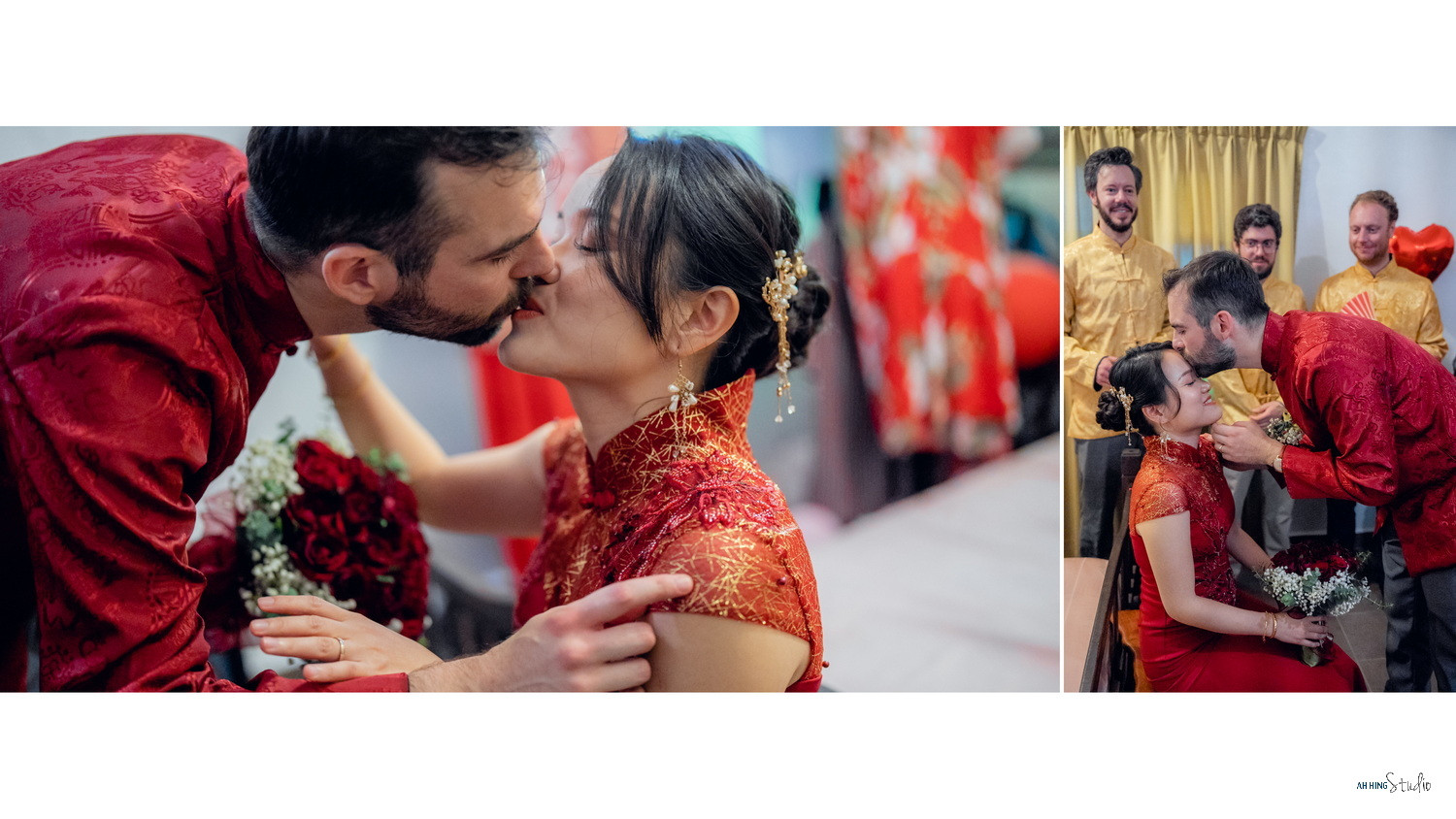Dario & Adeline groom preparation photography, story opener frame 73, by Famous Bridal Kuantan