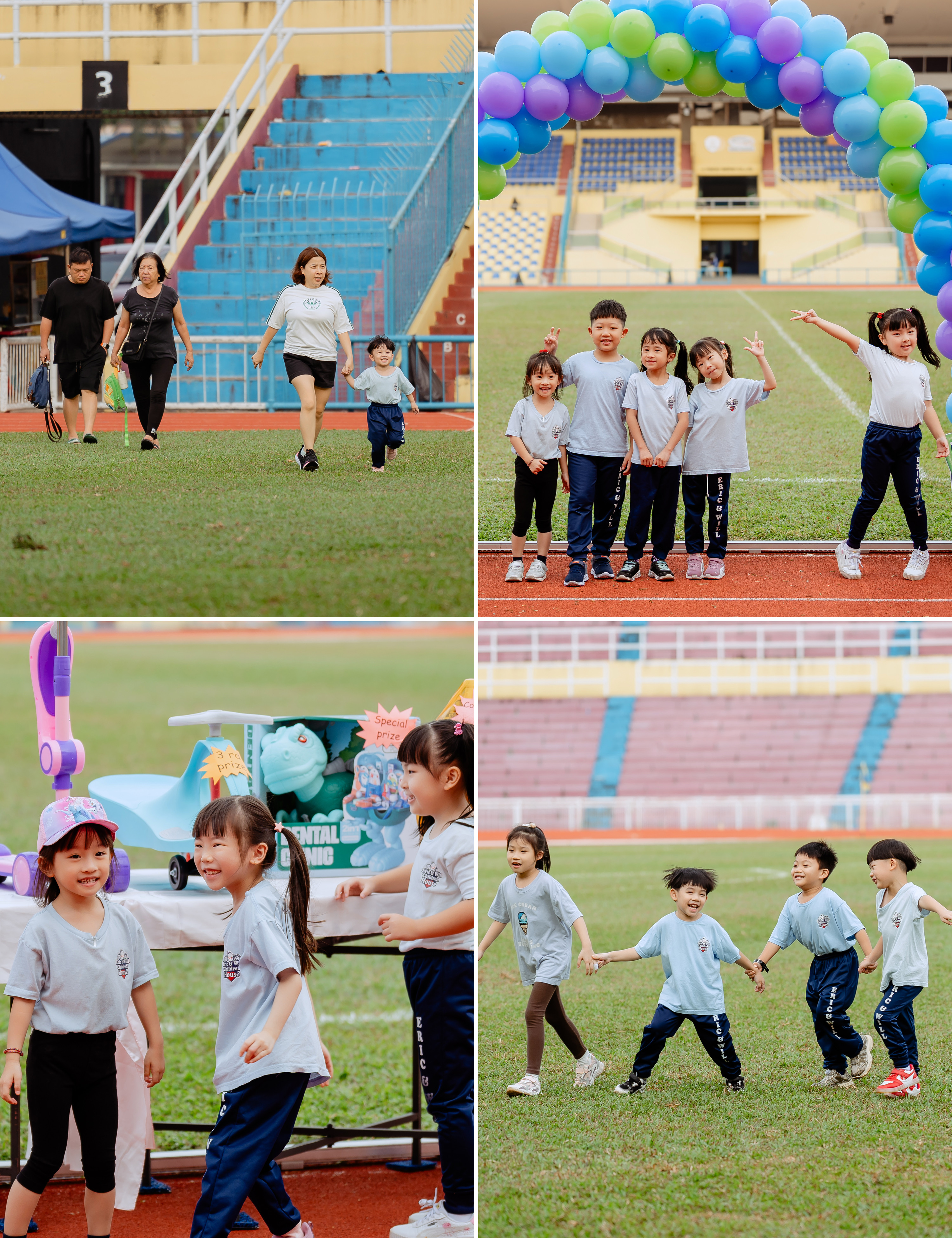 Eric and Will Children's House Sports Day student sports activity photo, presentation detail frame 23, by Famous Bridal Kuantan