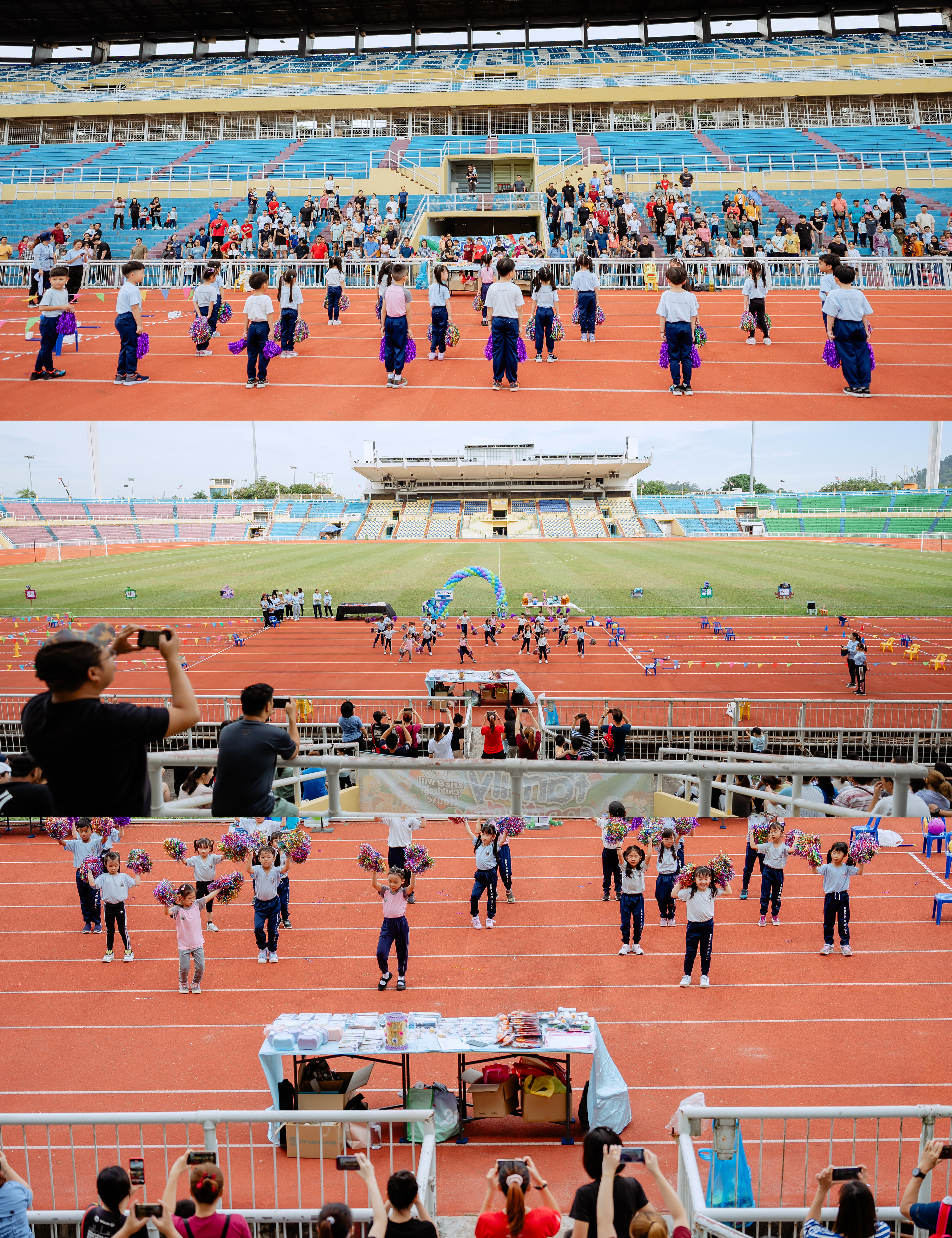 Eric and Will Children's House Sports Day sports day team cheering photo, team memory frame 22, by Famous Bridal Kuantan