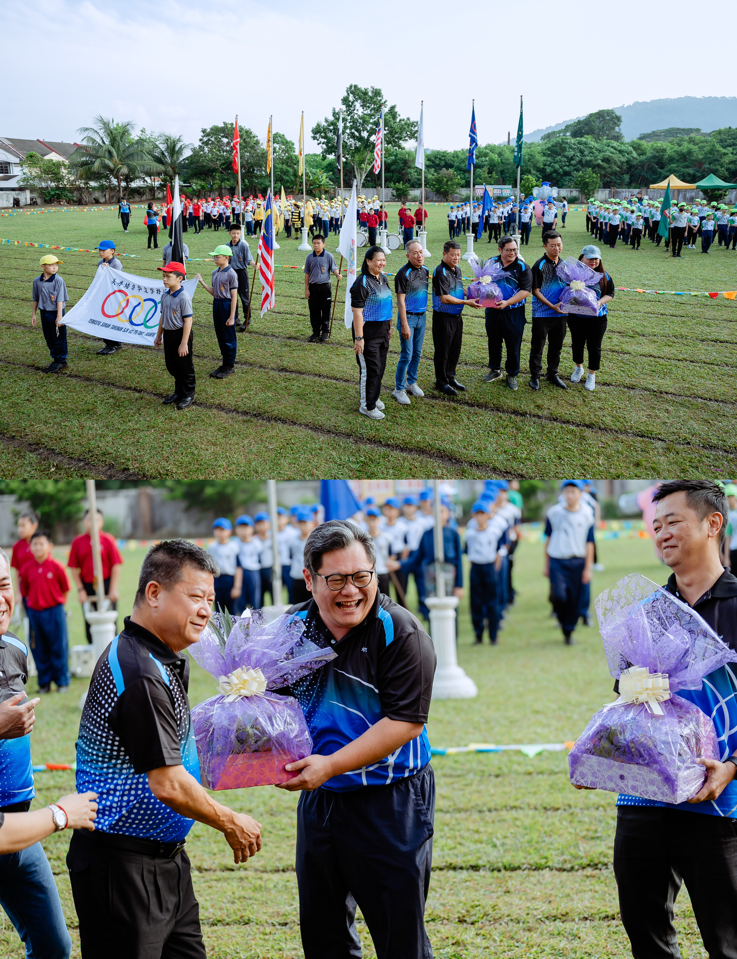 培才运动会 student sports activity photo, presentation detail frame 15, by Famous Bridal Kuantan