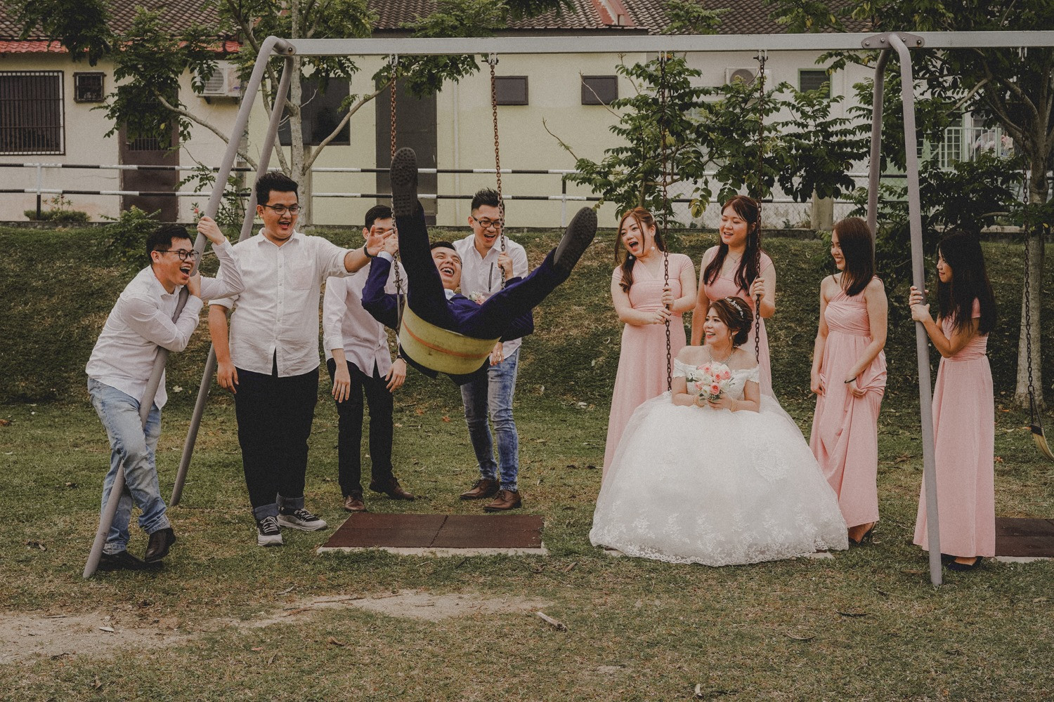 Guo Hao & Chee Ling wedding ceremony entrance, family memory frame 19, by Famous Bridal Kuantan