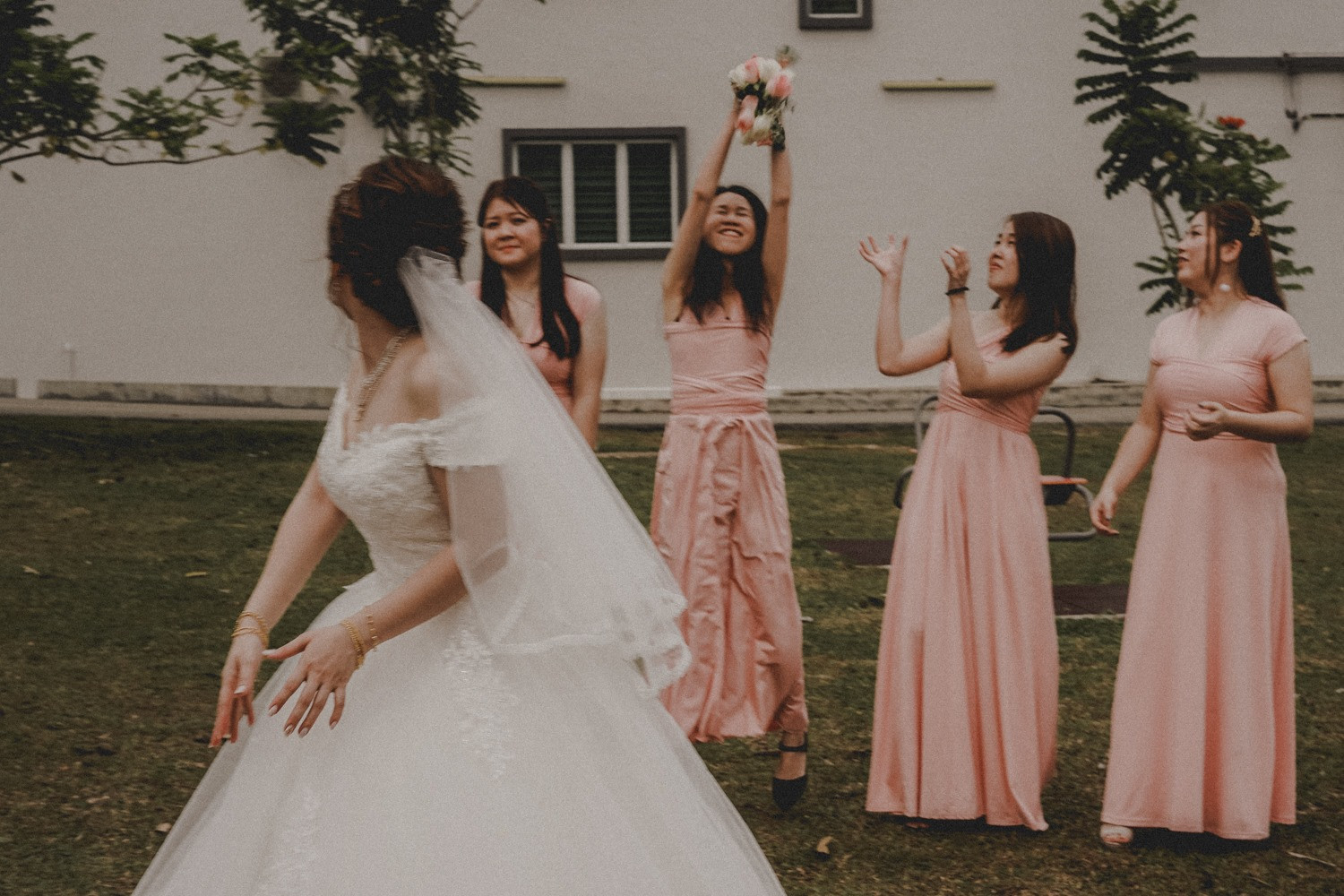 Guo Hao & Chee Ling opening wedding-day documentary moment, natural movement frame 21, by Famous Bridal Kuantan