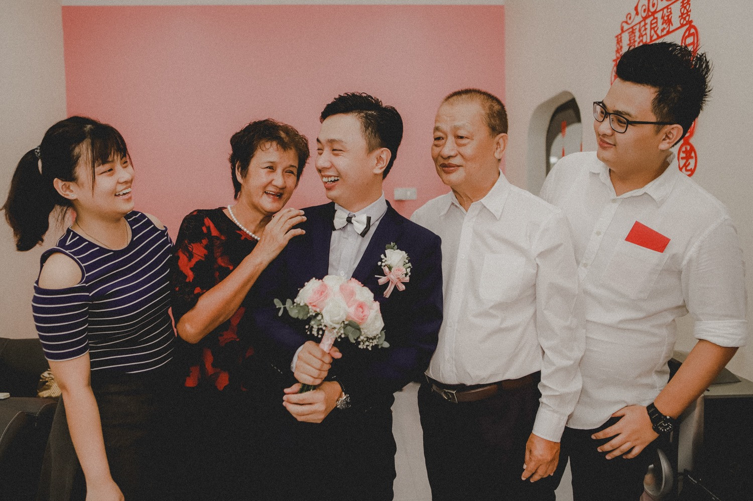 Guo Hao & Chee Ling Chinese tea ceremony blessing, family memory frame 03, by Famous Bridal Kuantan