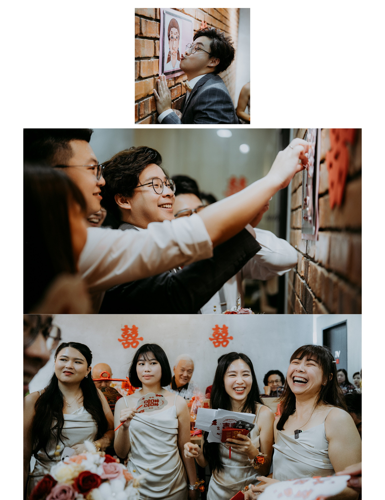 Kar Jun & Eve Lee groom preparation photography, natural movement frame 13, by Famous Bridal Kuantan
