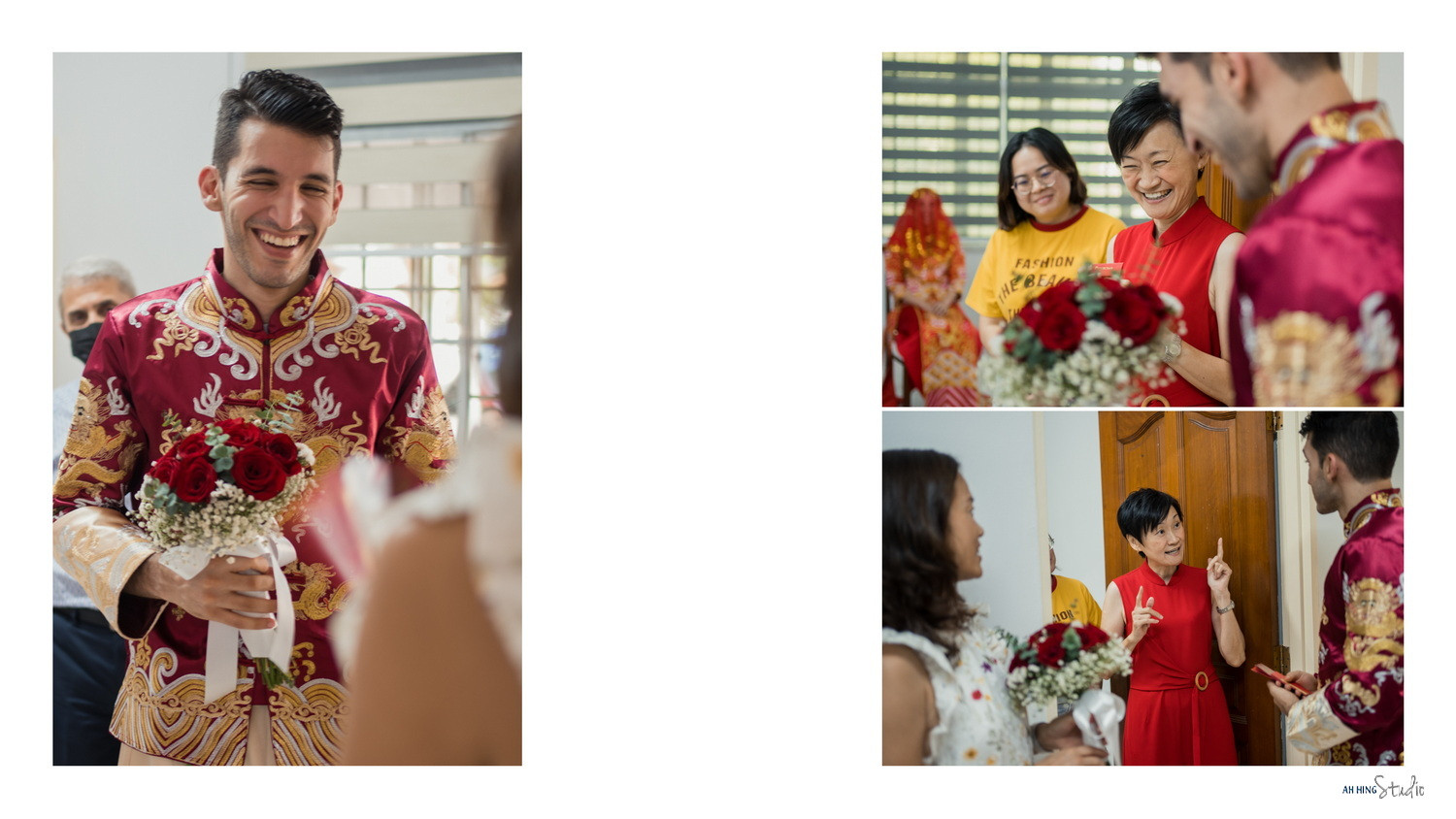 Mani & Hui Min complete, family-centred and documentary actual day wedding photography by Famous Bridal Kuantan