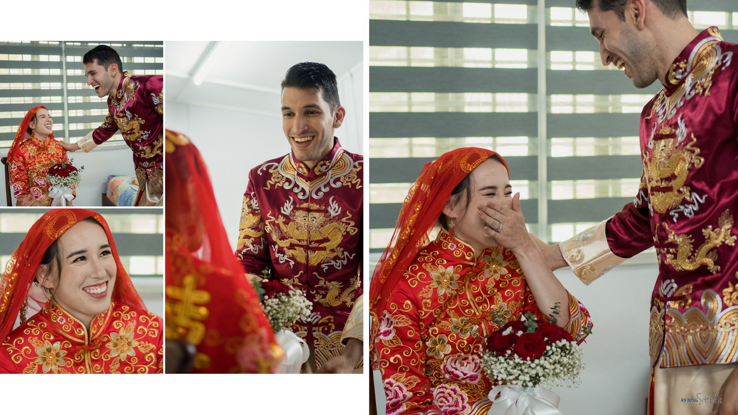 Mani & Hui Min complete, family-centred and documentary actual day wedding photography by Famous Bridal Kuantan
