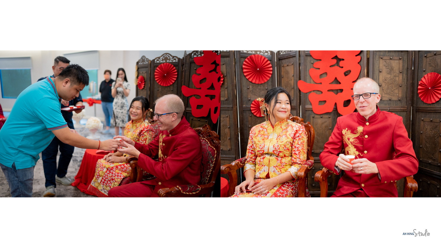 Michel & Yee Ning candid wedding celebration moment, natural movement frame 69, by Famous Bridal Kuantan