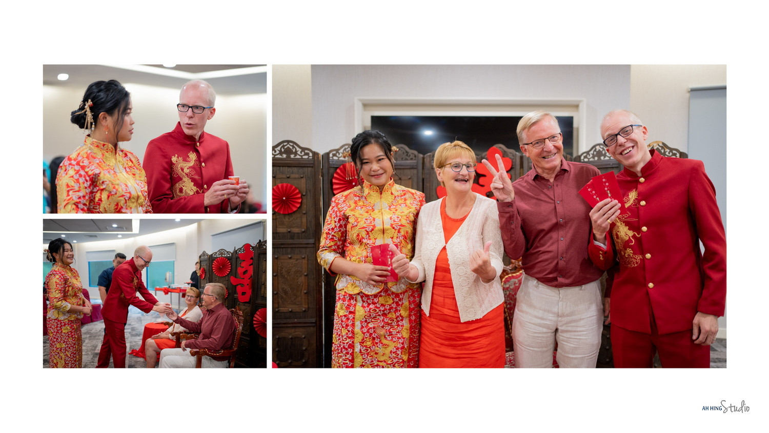 Michel & Yee Ning wedding dinner celebration photo, guided portrait sequence frame 54, by Famous Bridal Kuantan