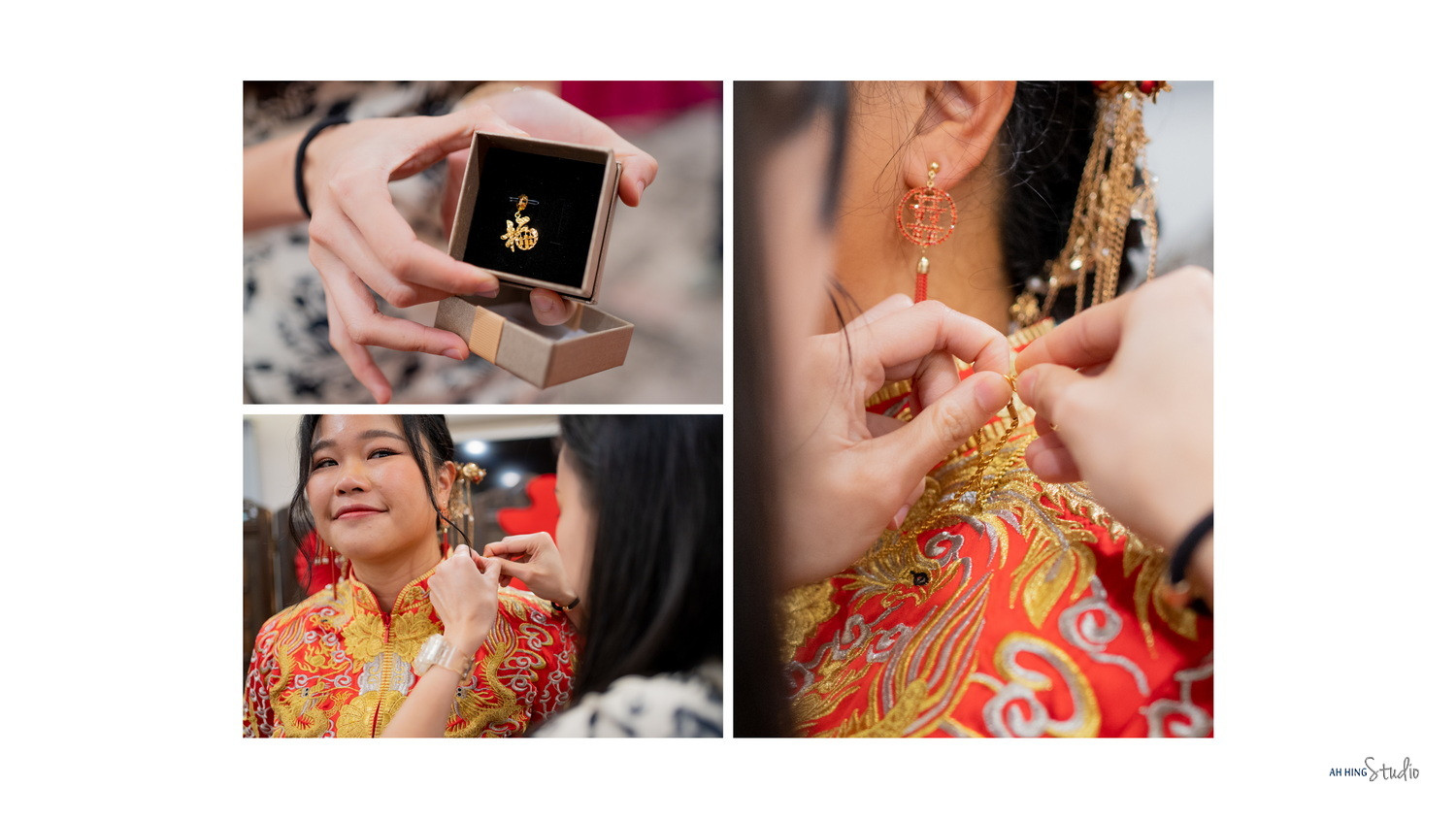 Michel & Yee Ning family blessing wedding portrait, quiet in-between moment frame 66, by Famous Bridal Kuantan