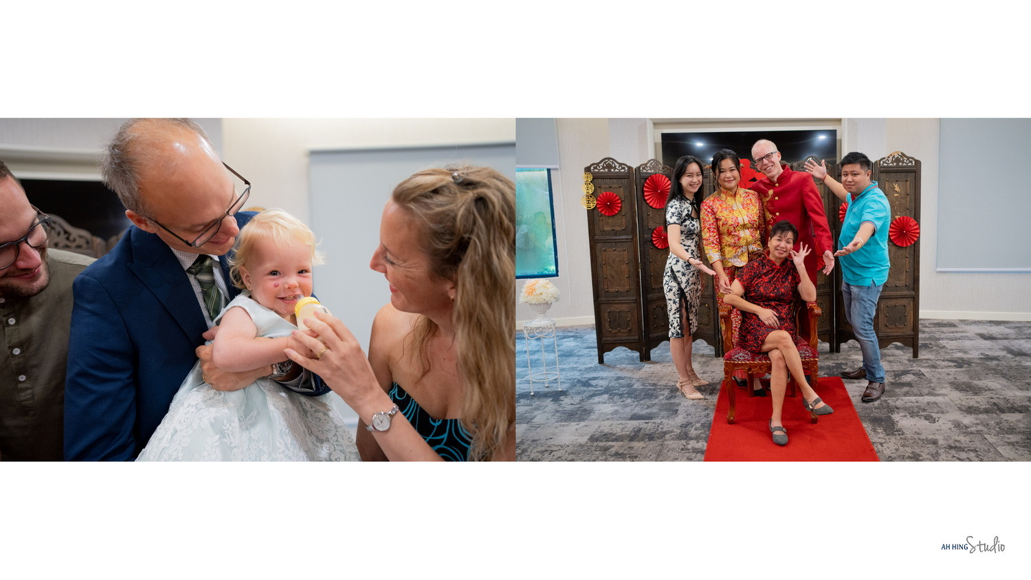 Michel & Yee Ning family blessing wedding portrait, guided portrait sequence frame 86, by Famous Bridal Kuantan