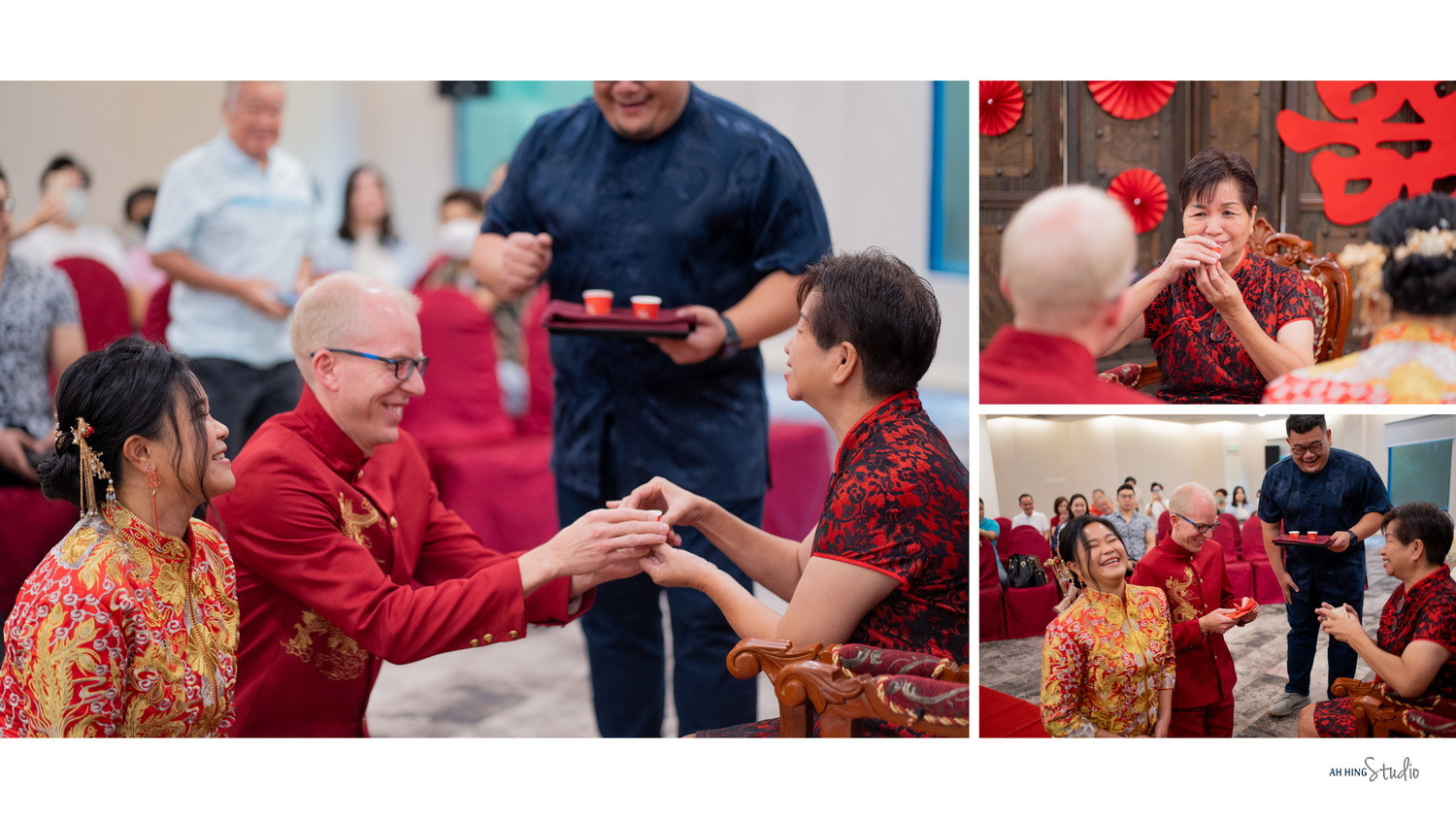 Michel & Yee Ning groom preparation photography, story opener frame 33, by Famous Bridal Kuantan