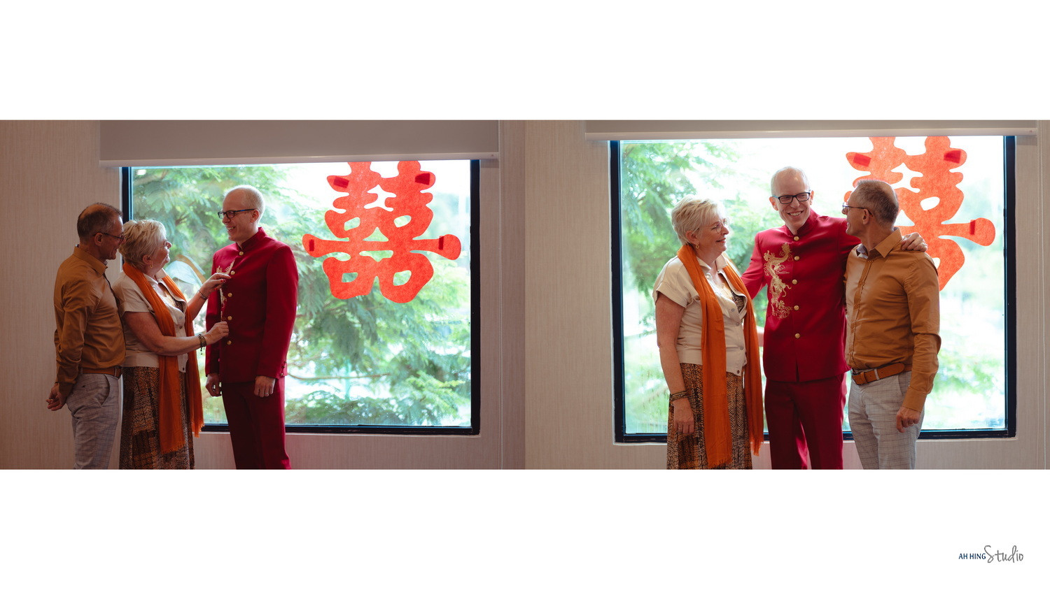 Michel & Yee Ning wedding morning ceremony moment, documentary transition frame 24, by Famous Bridal Kuantan