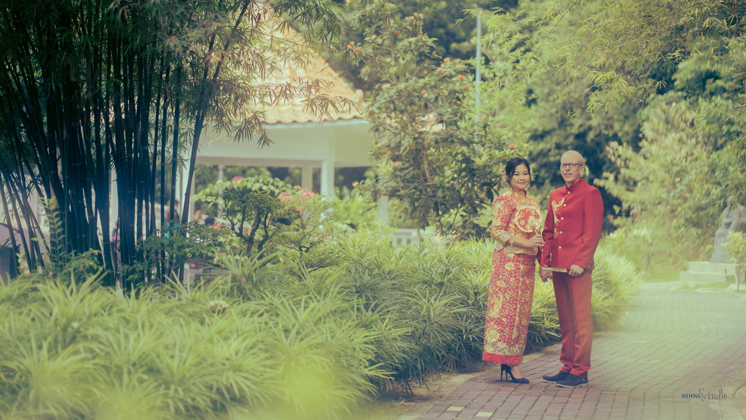 Michel & Yee Ning natural bride and groom portrait, quiet in-between moment frame 02, by Famous Bridal Kuantan