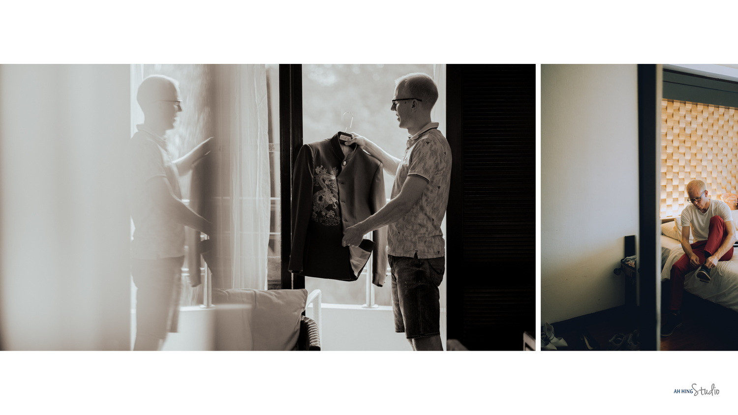 Michel & Yee Ning opening wedding-day documentary moment, natural movement frame 21, by Famous Bridal Kuantan