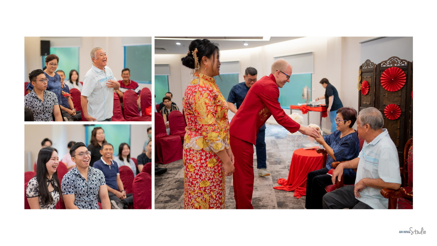 Michel & Yee Ning opening wedding-day documentary moment, story opener frame 41, by Famous Bridal Kuantan