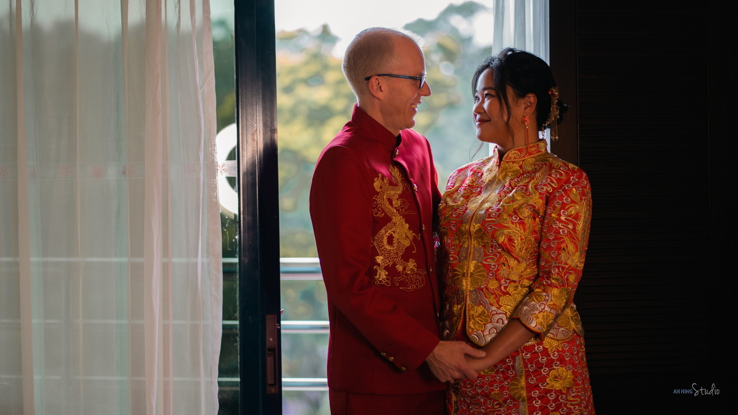 Michel & Yee Ning wedding reception detail, album detail frame 28, by Famous Bridal Kuantan