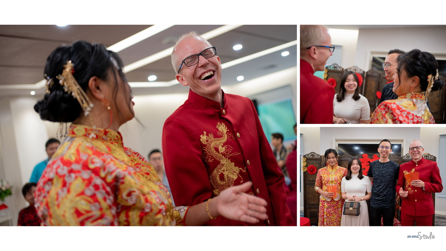 Michel & Yee Ning Chinese tea ceremony blessing, celebration rhythm frame 63, by Famous Bridal Kuantan