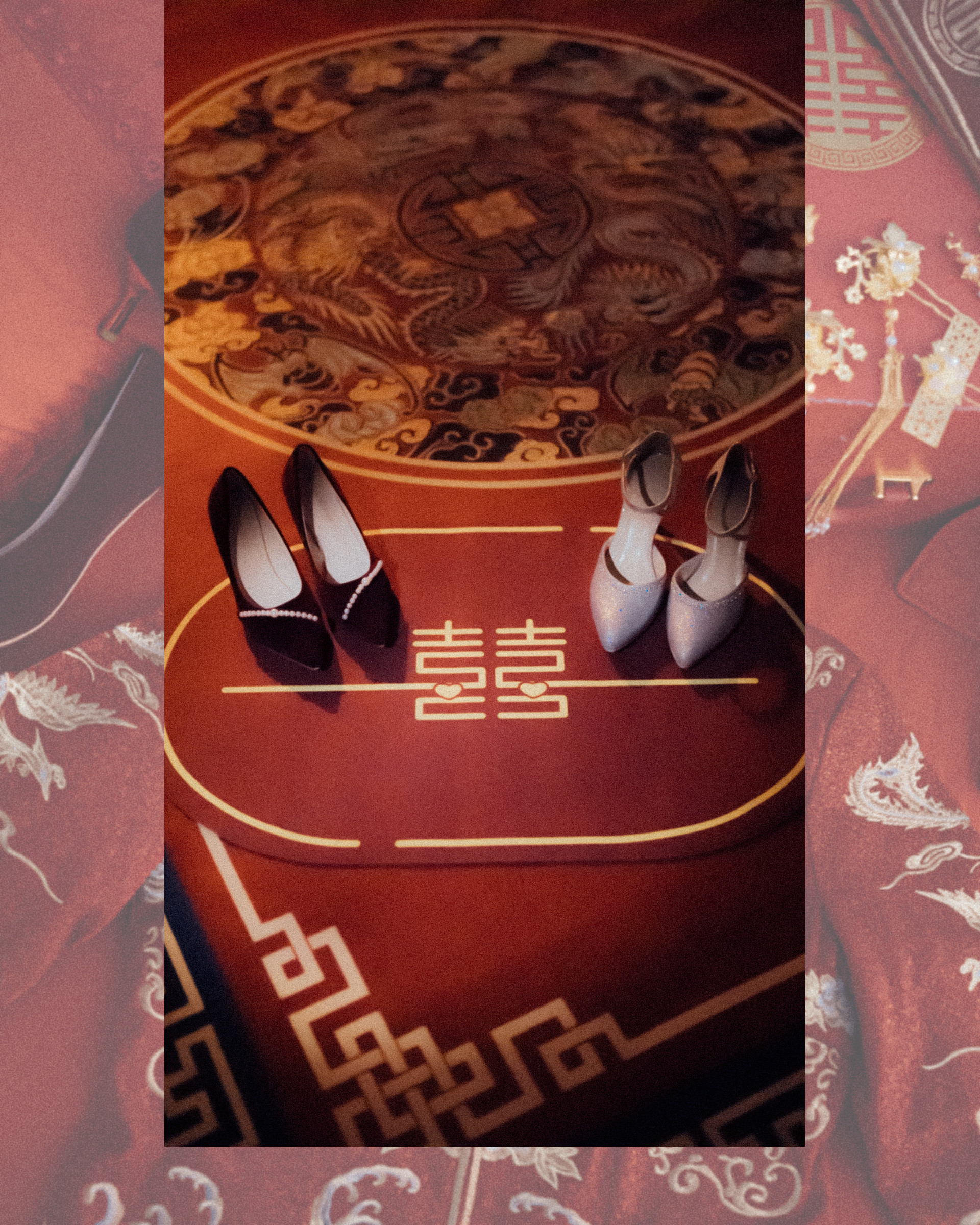 Robert & Wen Jing opening wedding-day documentary moment, story opener frame 01, by Famous Bridal Kuantan