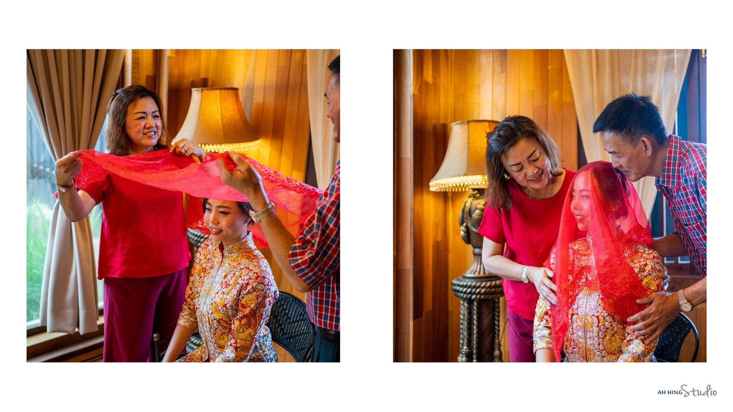 Sam & Jen quiet couple portrait on wedding day, family memory frame 11, by Famous Bridal Kuantan
