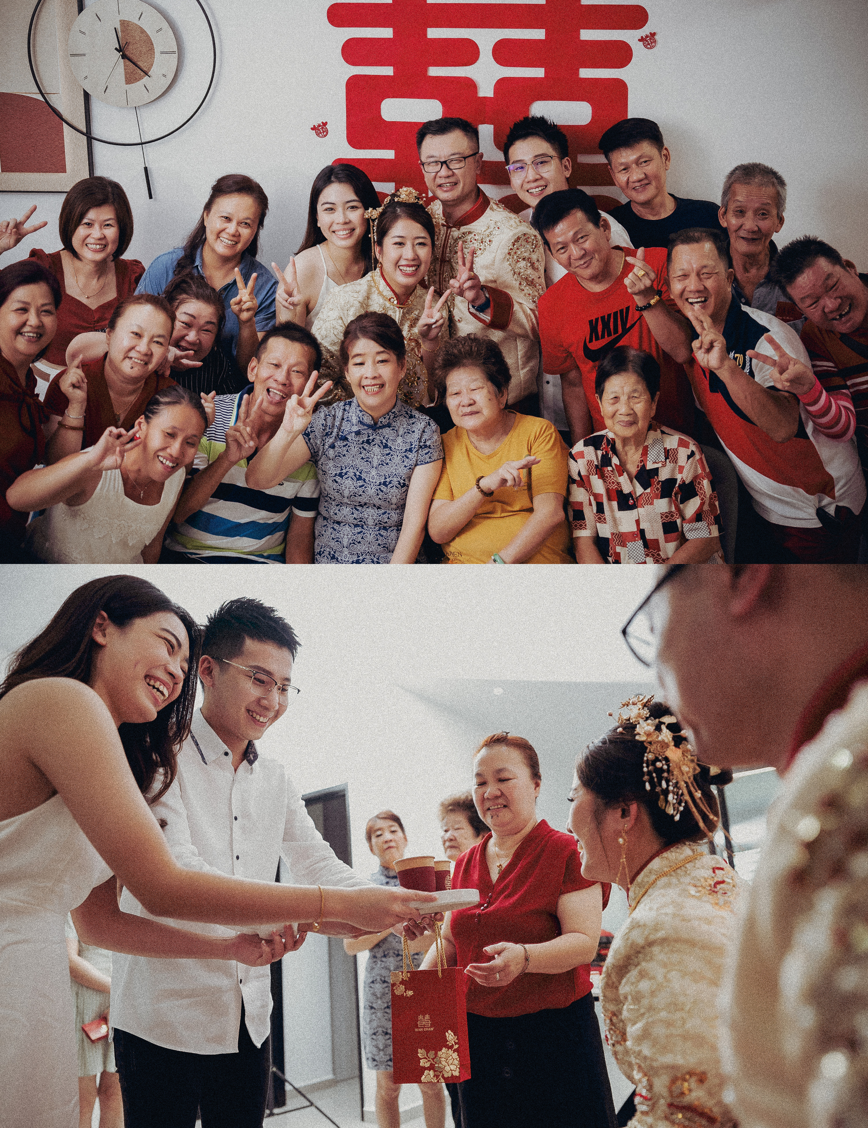 Samuel & Wee Nee traditional Chinese wedding detail, quiet in-between moment frame 10, by Famous Bridal Kuantan