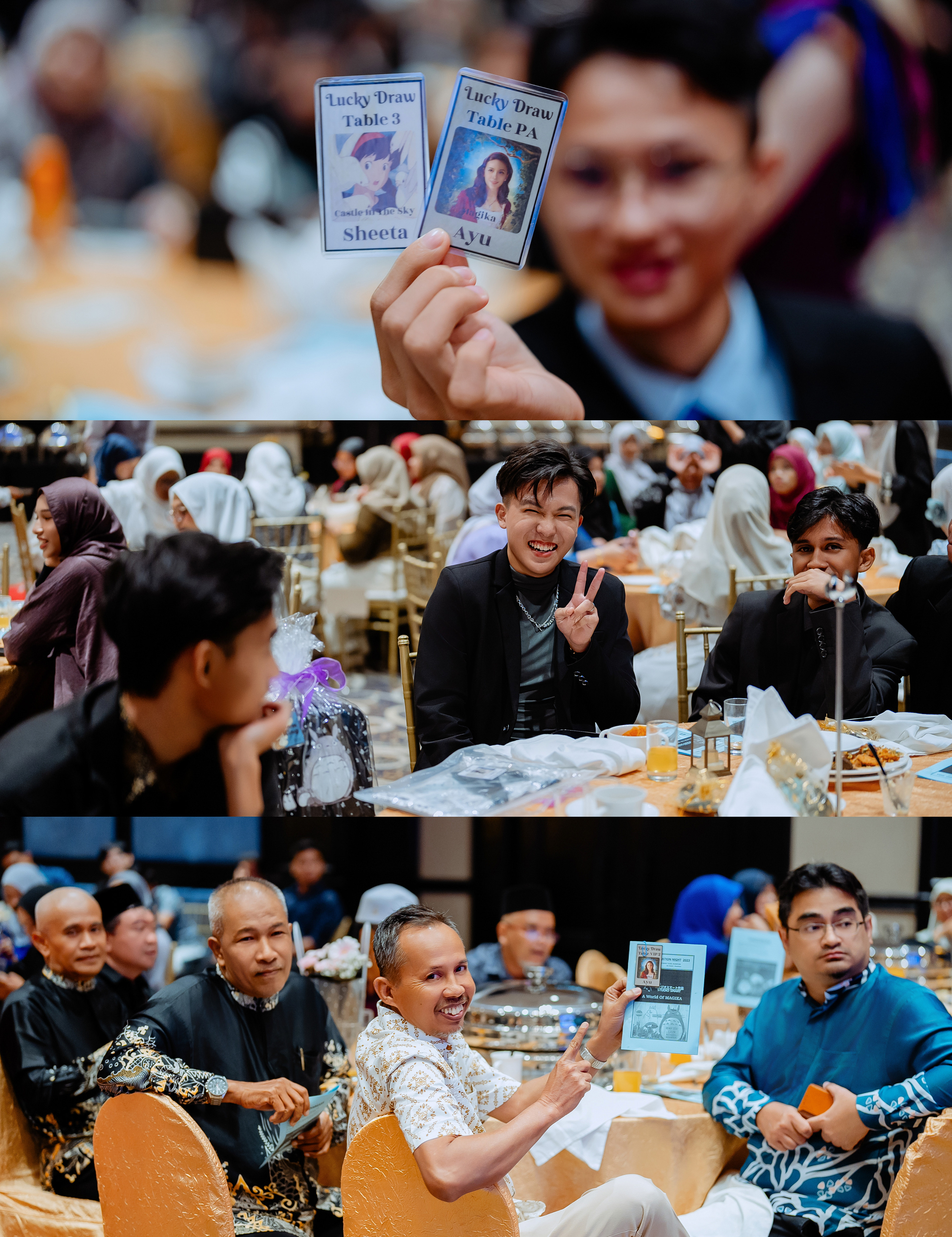 SMART Form 6 Graduation Night graduation class group photo, venue context frame 03, by Famous Bridal Kuantan
