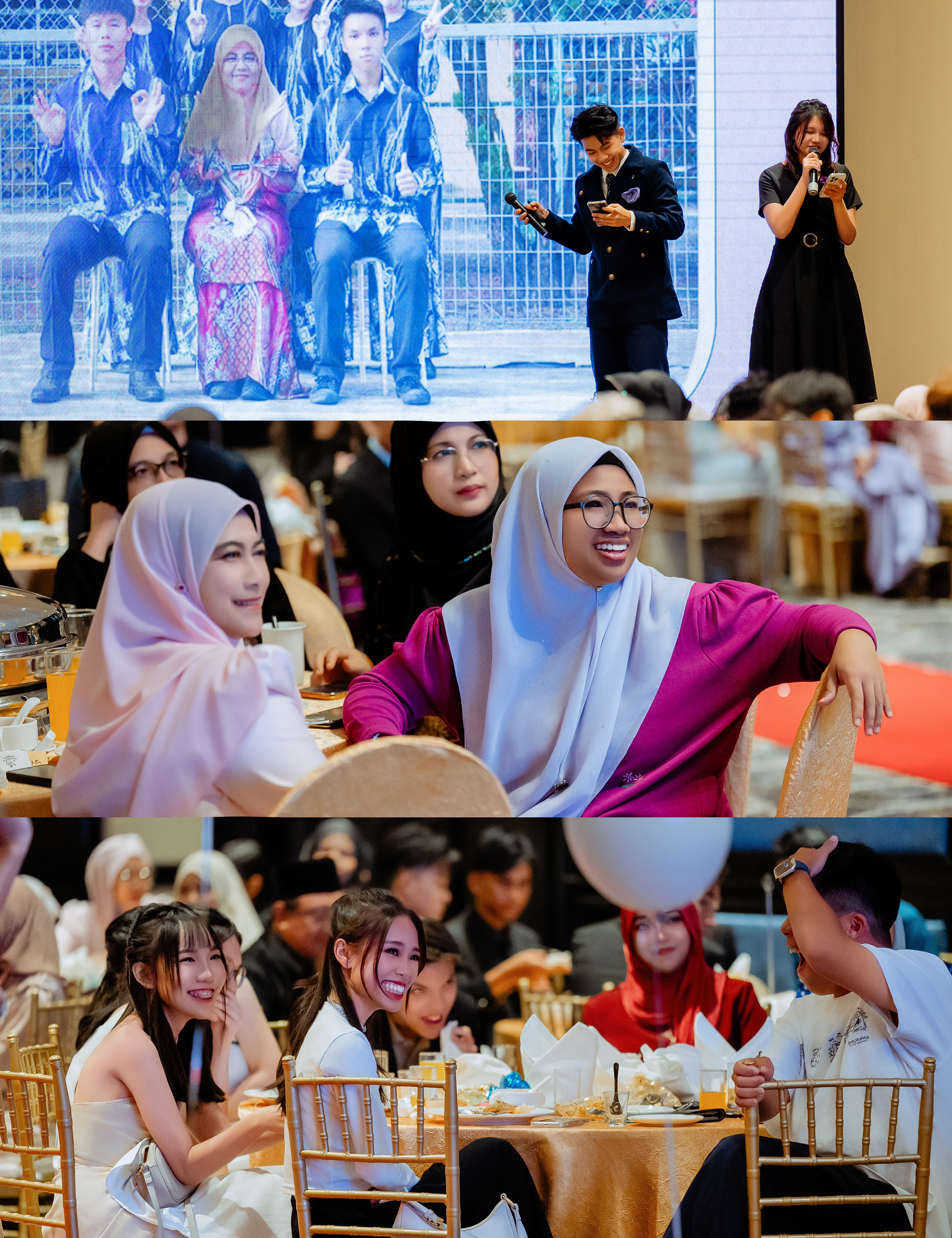 SMART Form 6 Graduation Night graduation class group photo, presentation detail frame 15, by Famous Bridal Kuantan