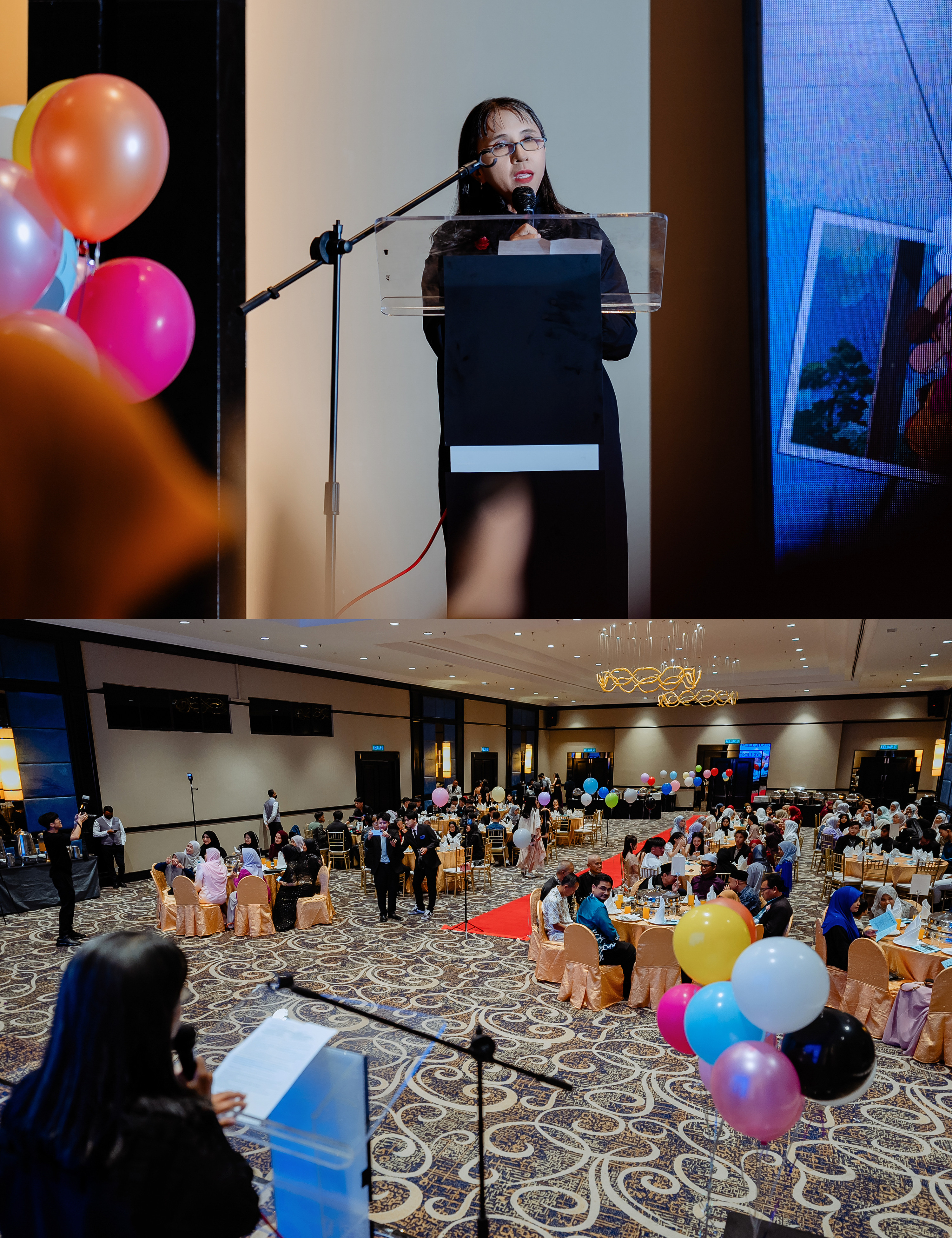 SMART Form 6 Graduation Night graduation portrait event photo, program highlight frame 17, by Famous Bridal Kuantan