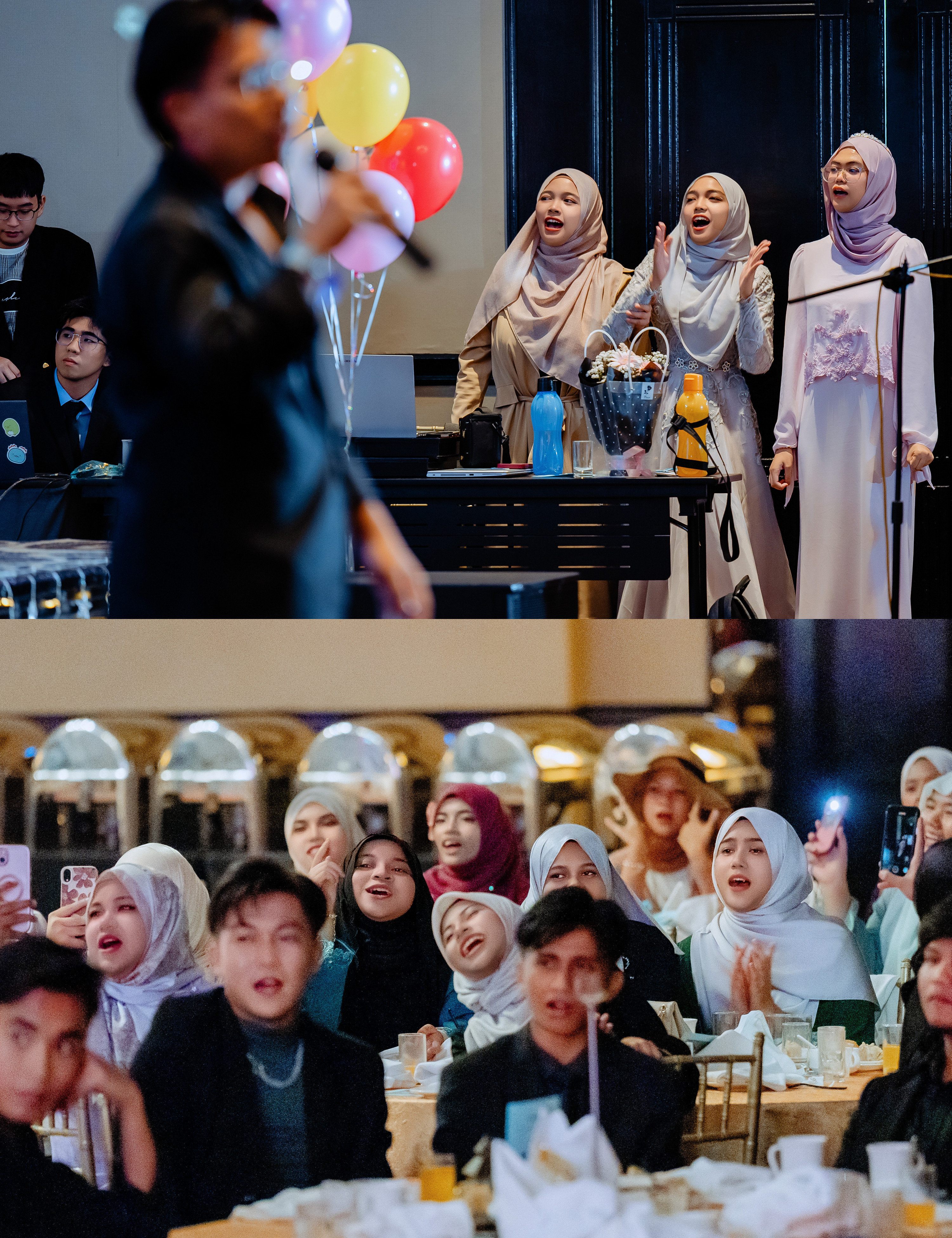 SMART Form 6 Graduation Night graduation stage program photo, people-focused moment frame 10, by Famous Bridal Kuantan