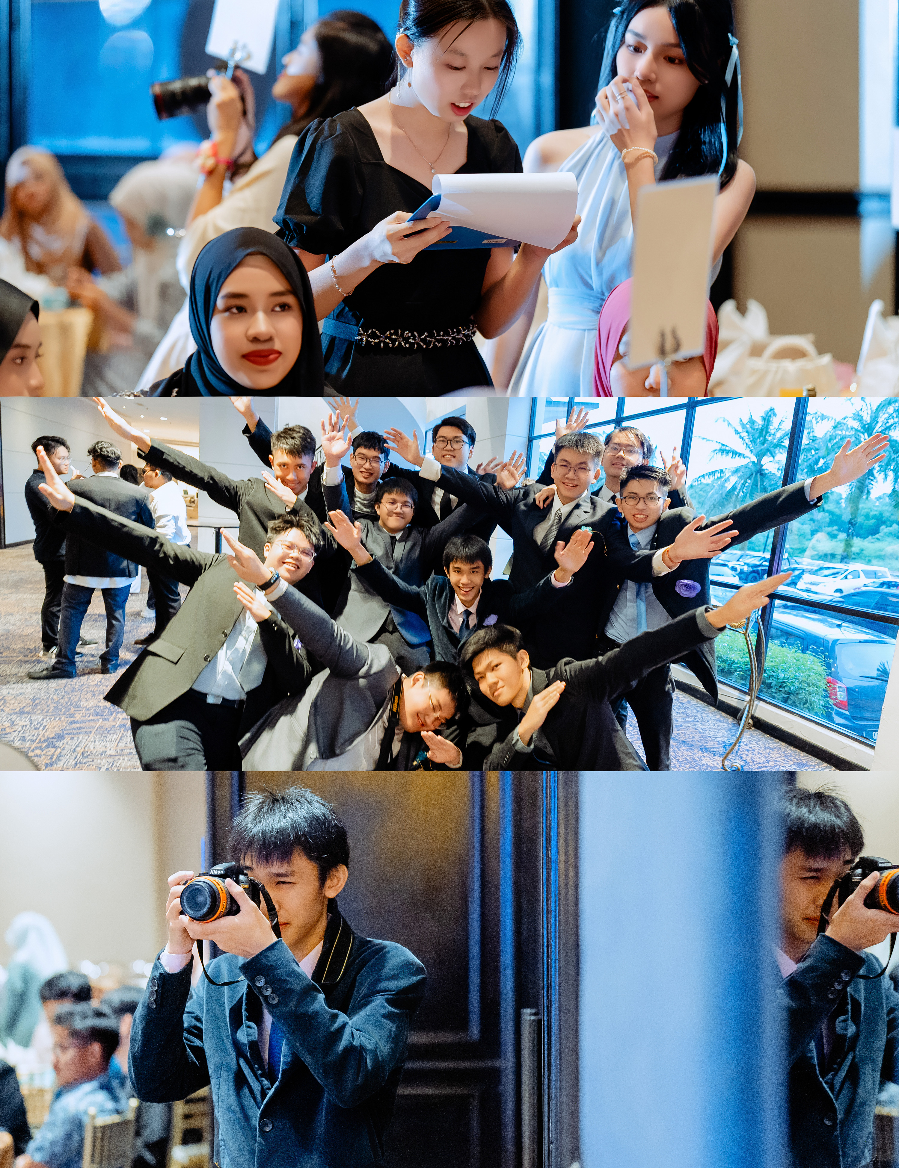 SMART Form 6 Graduation Night graduation stage program photo, team memory frame 22, by Famous Bridal Kuantan