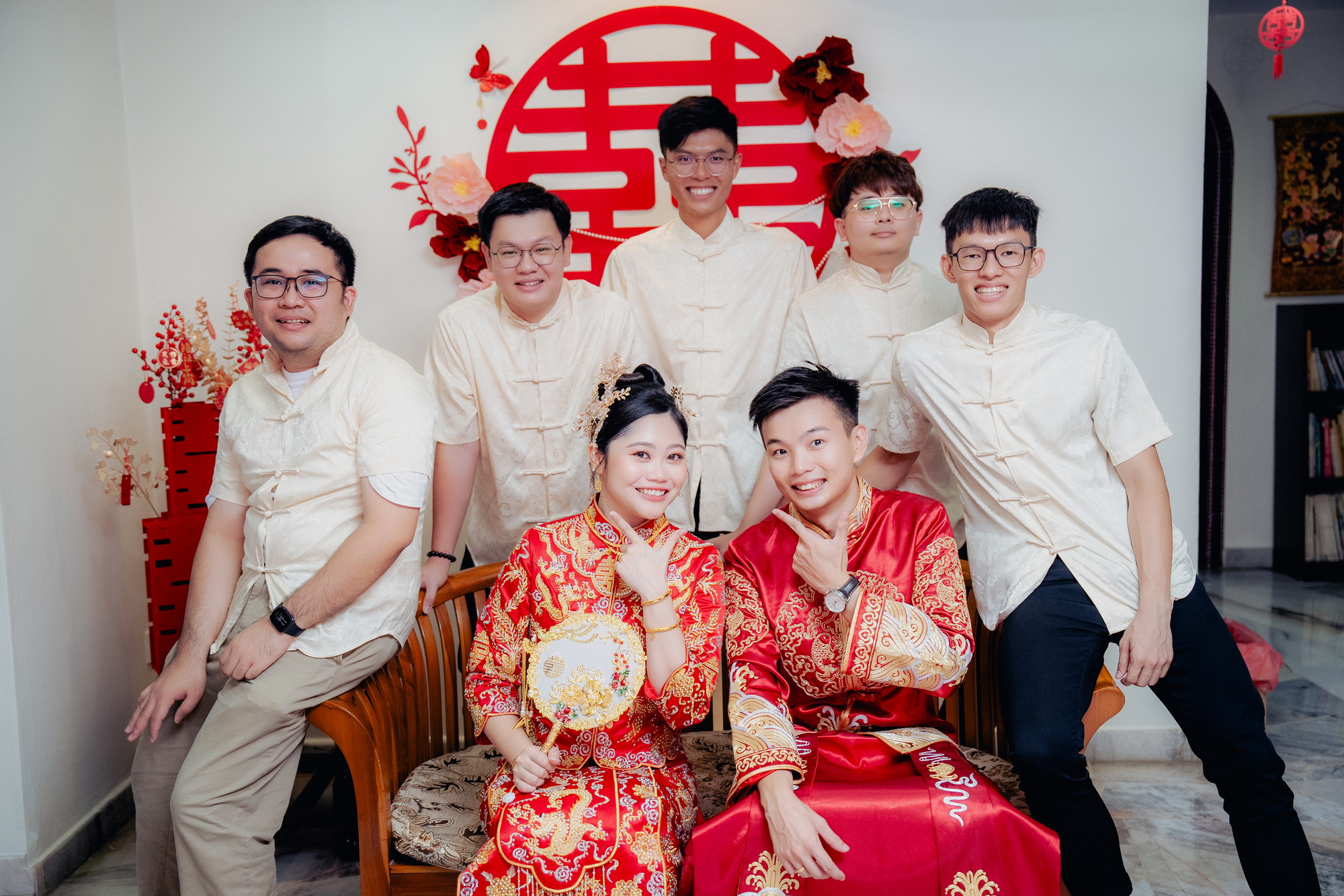 Song Run & Sue Xin wedding ceremony entrance, celebration rhythm frame 119, by Famous Bridal Kuantan