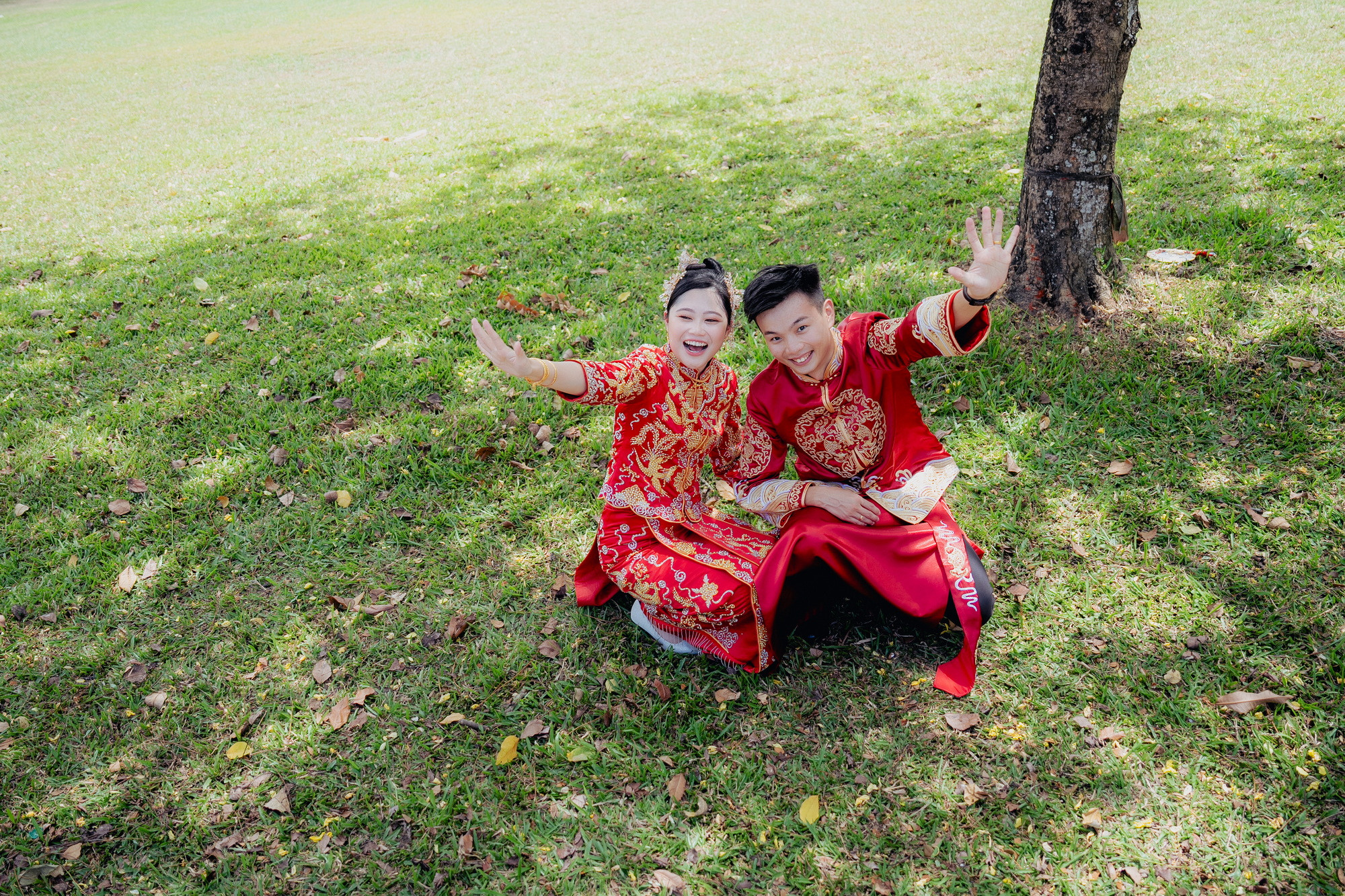 Song Run & Sue Xin family group wedding photo, celebration rhythm frame 135, by Famous Bridal Kuantan