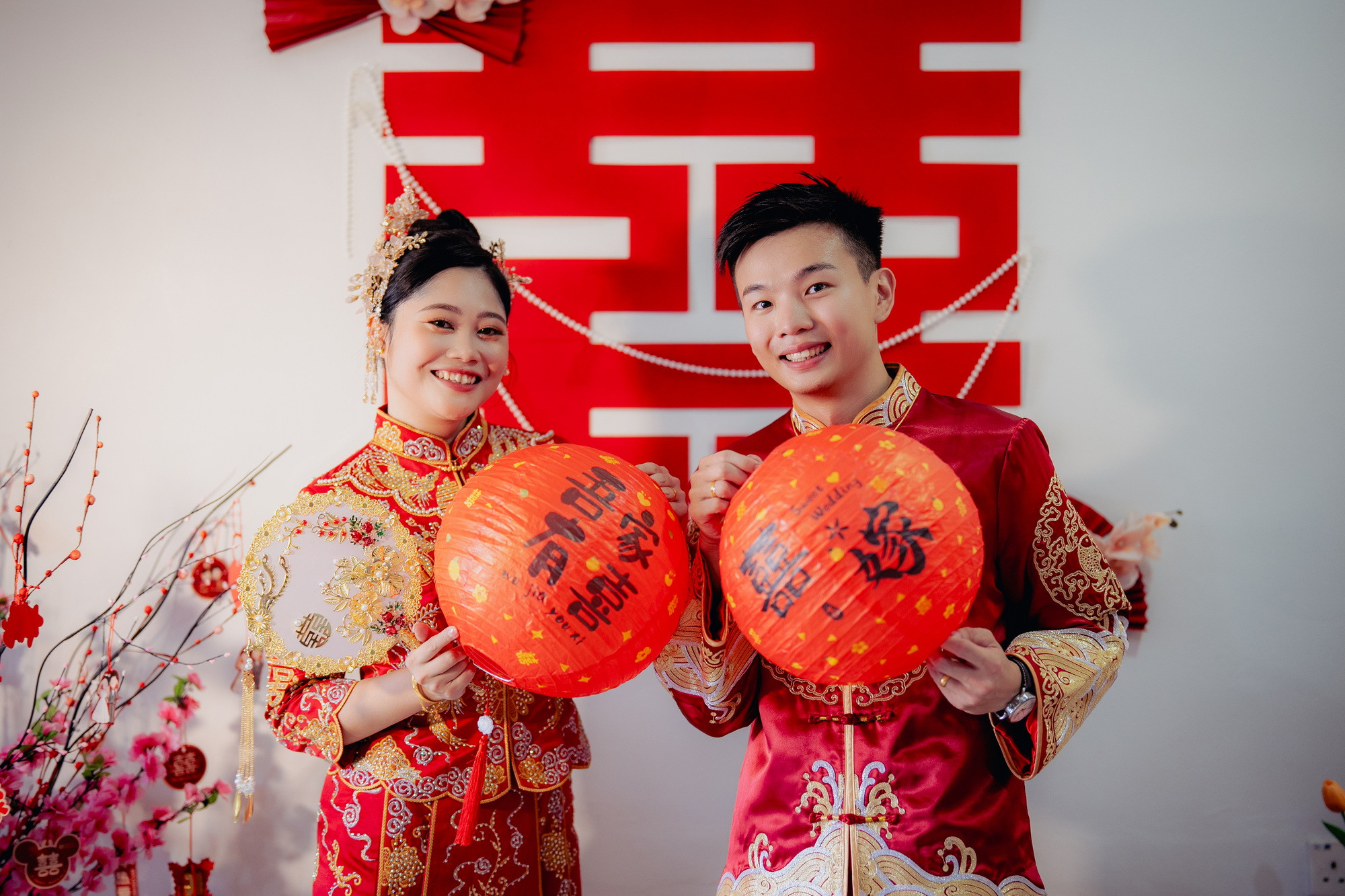 Song Run & Sue Xin wedding morning ceremony moment, documentary transition frame 64, by Famous Bridal Kuantan