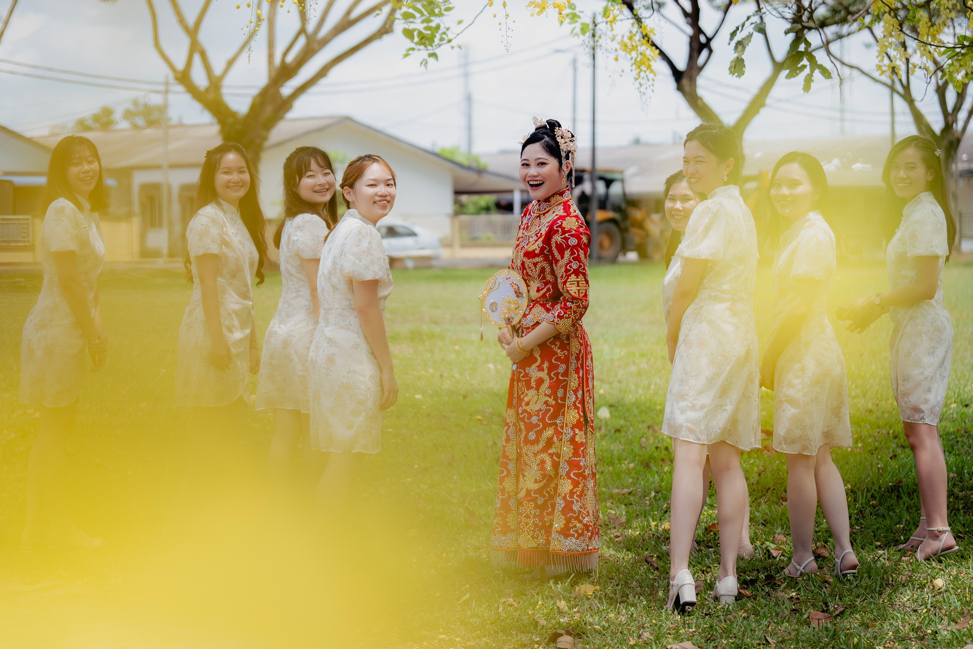 Song Run & Sue Xin wedding morning ceremony moment, album detail frame 84, by Famous Bridal Kuantan