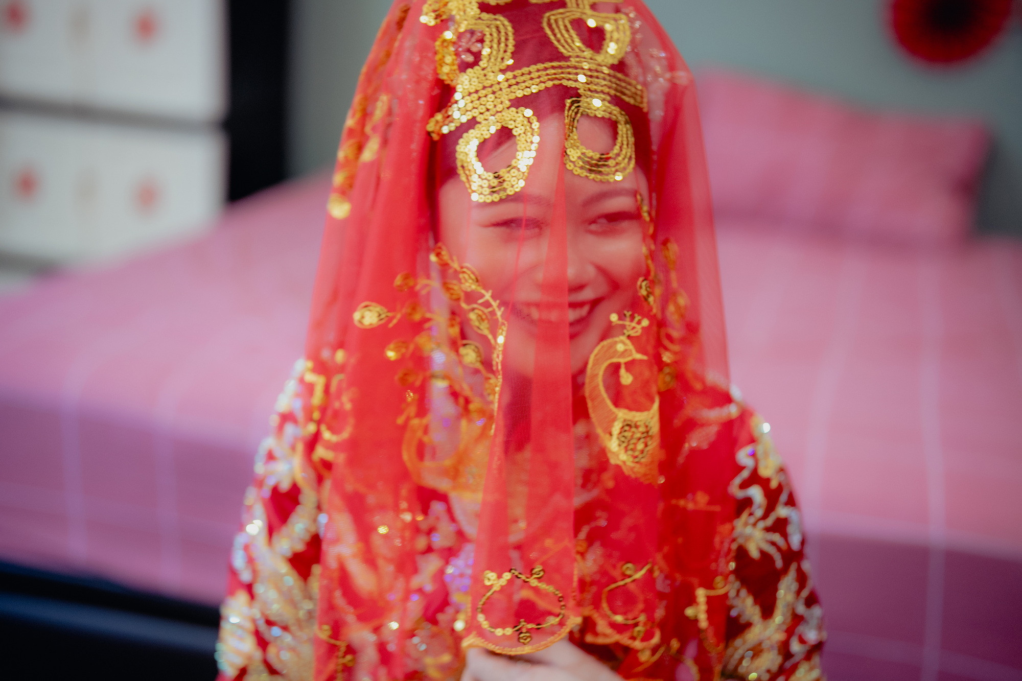 Song Run & Sue Xin wedding reception detail, album detail frame 28, by Famous Bridal Kuantan