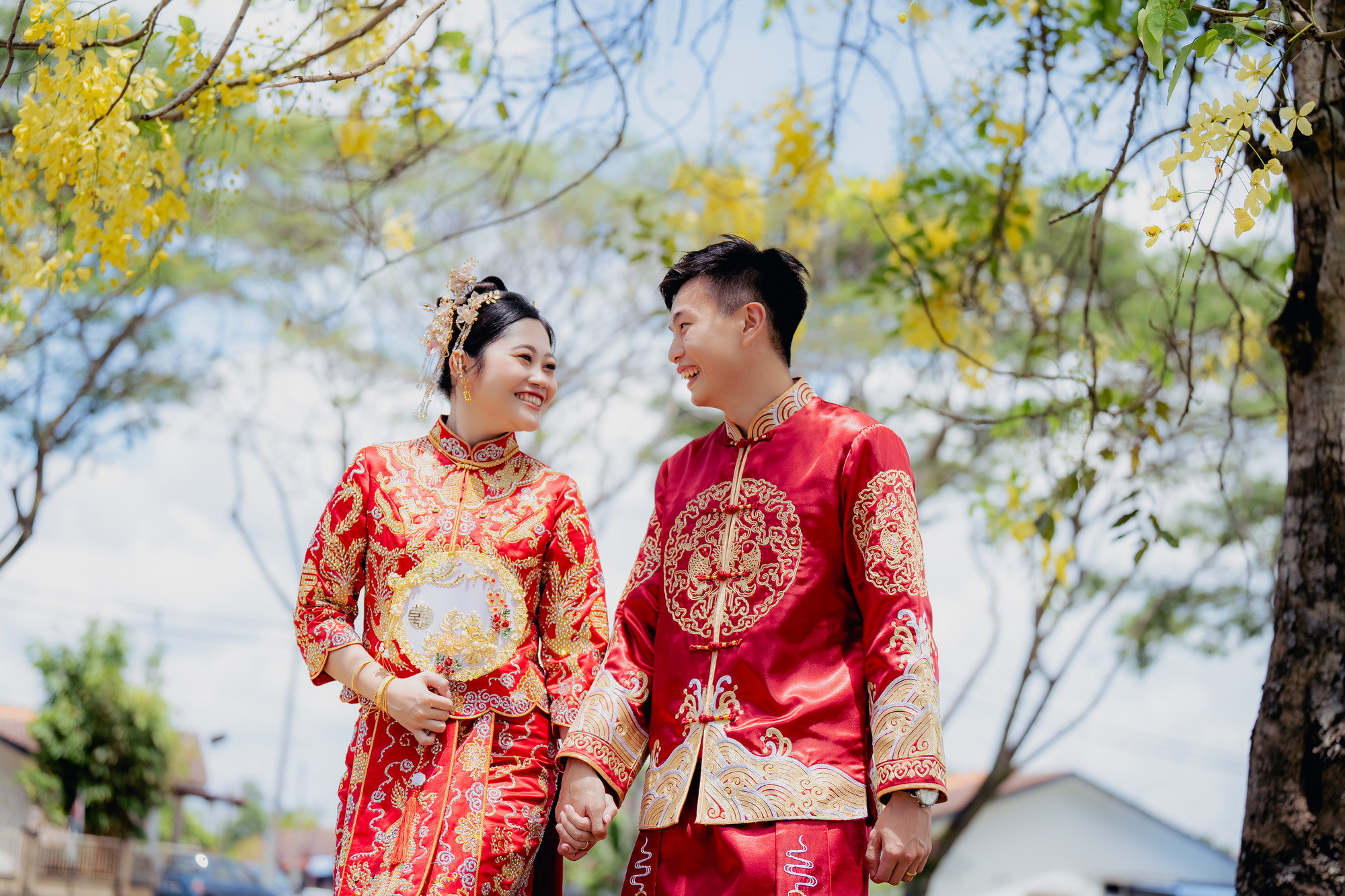 Song Run & Sue Xin wedding reception detail, documentary transition frame 88, by Famous Bridal Kuantan