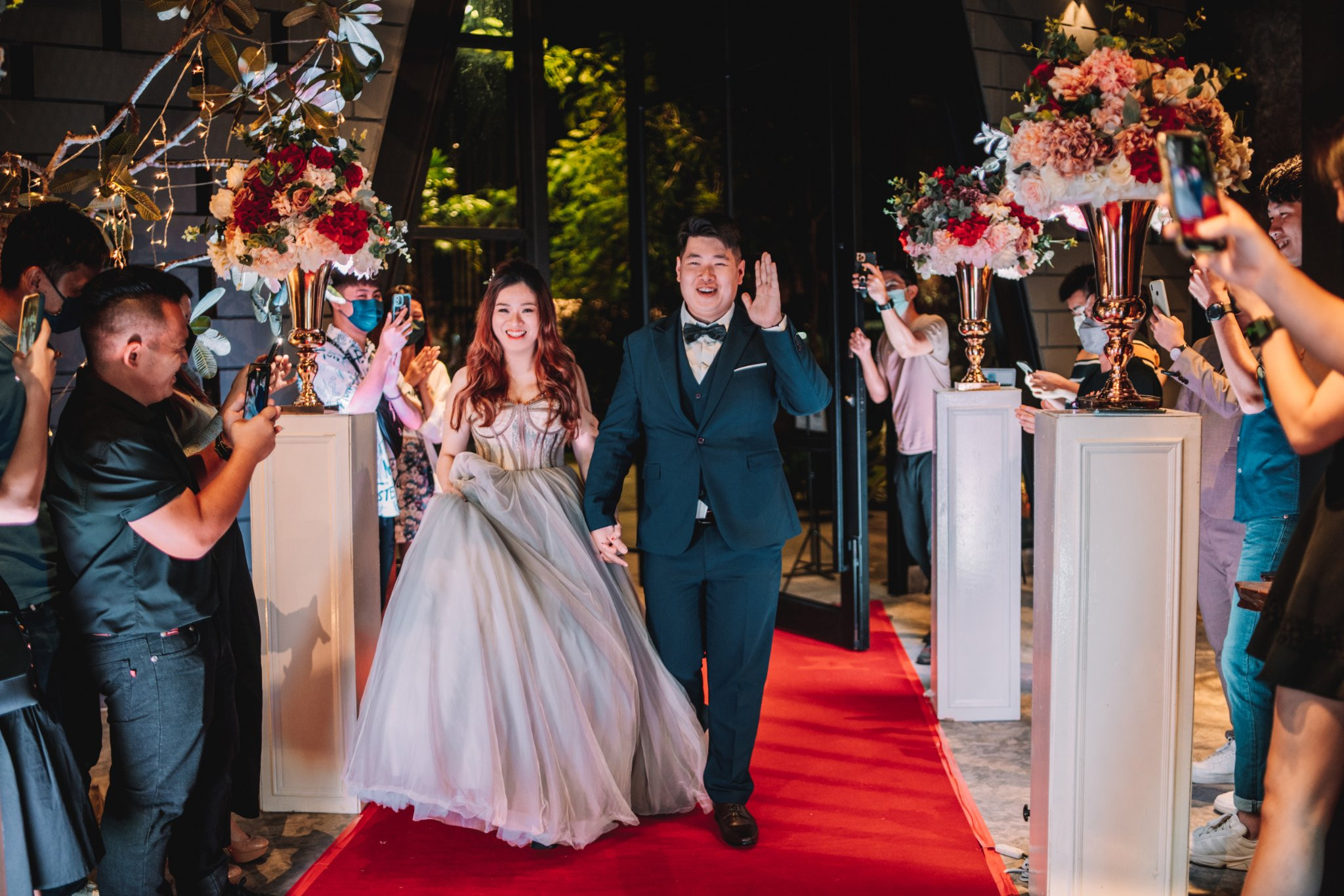 Steady & Weinee opening wedding-day documentary moment, story opener frame 01, by Famous Bridal Kuantan
