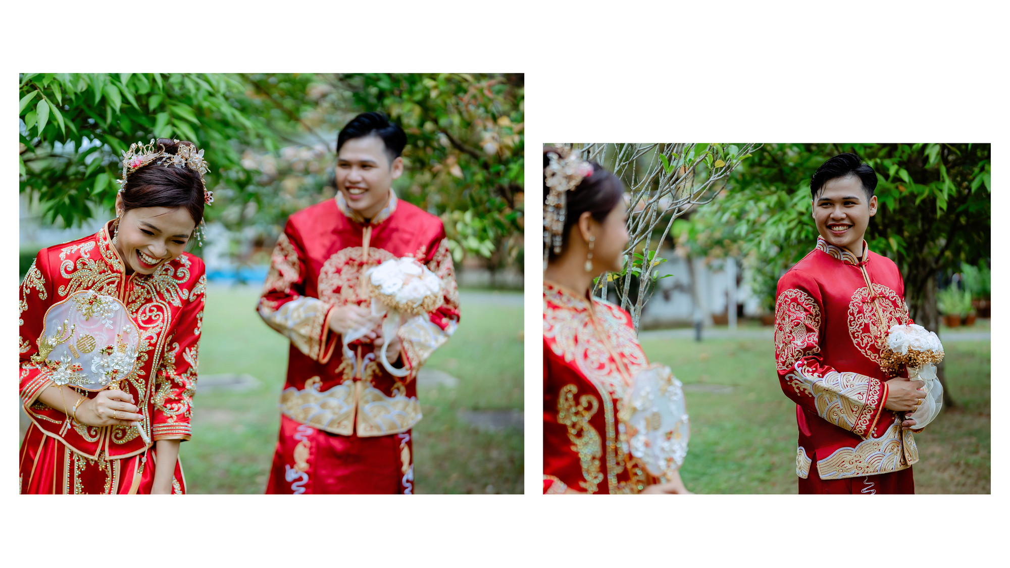 Su Leng & Sook Yin candid wedding celebration moment, story opener frame 09, by Famous Bridal Kuantan