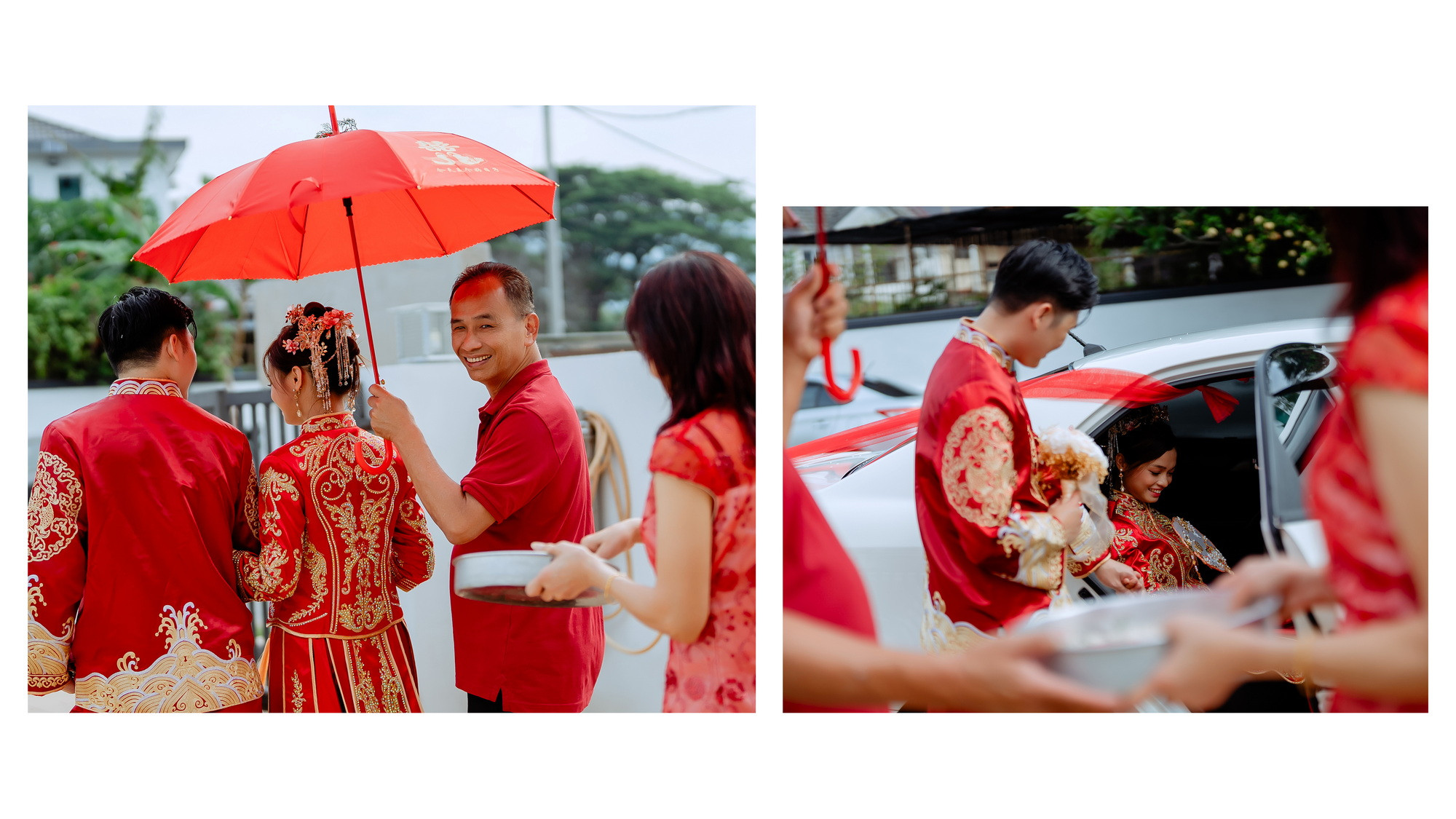 Su Leng & Sook Yin candid wedding celebration moment, natural movement frame 69, by Famous Bridal Kuantan