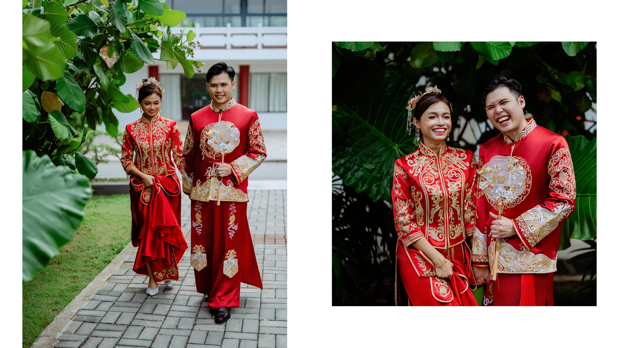 Su Leng & Sook Yin wedding dinner celebration photo, guided portrait sequence frame 14, by Famous Bridal Kuantan