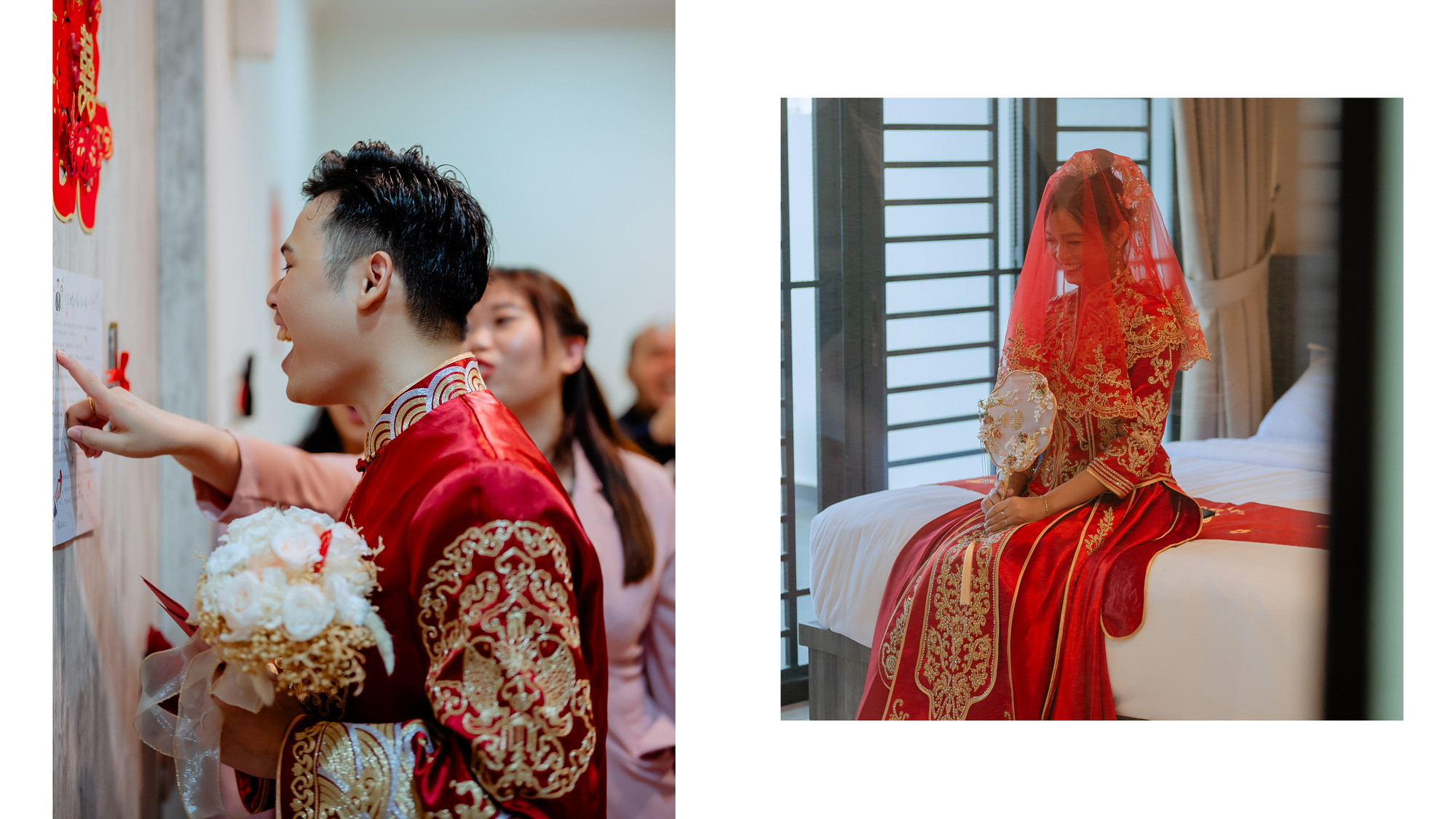 Su Leng & Sook Yin wedding dinner celebration photo, guided portrait sequence frame 54, by Famous Bridal Kuantan