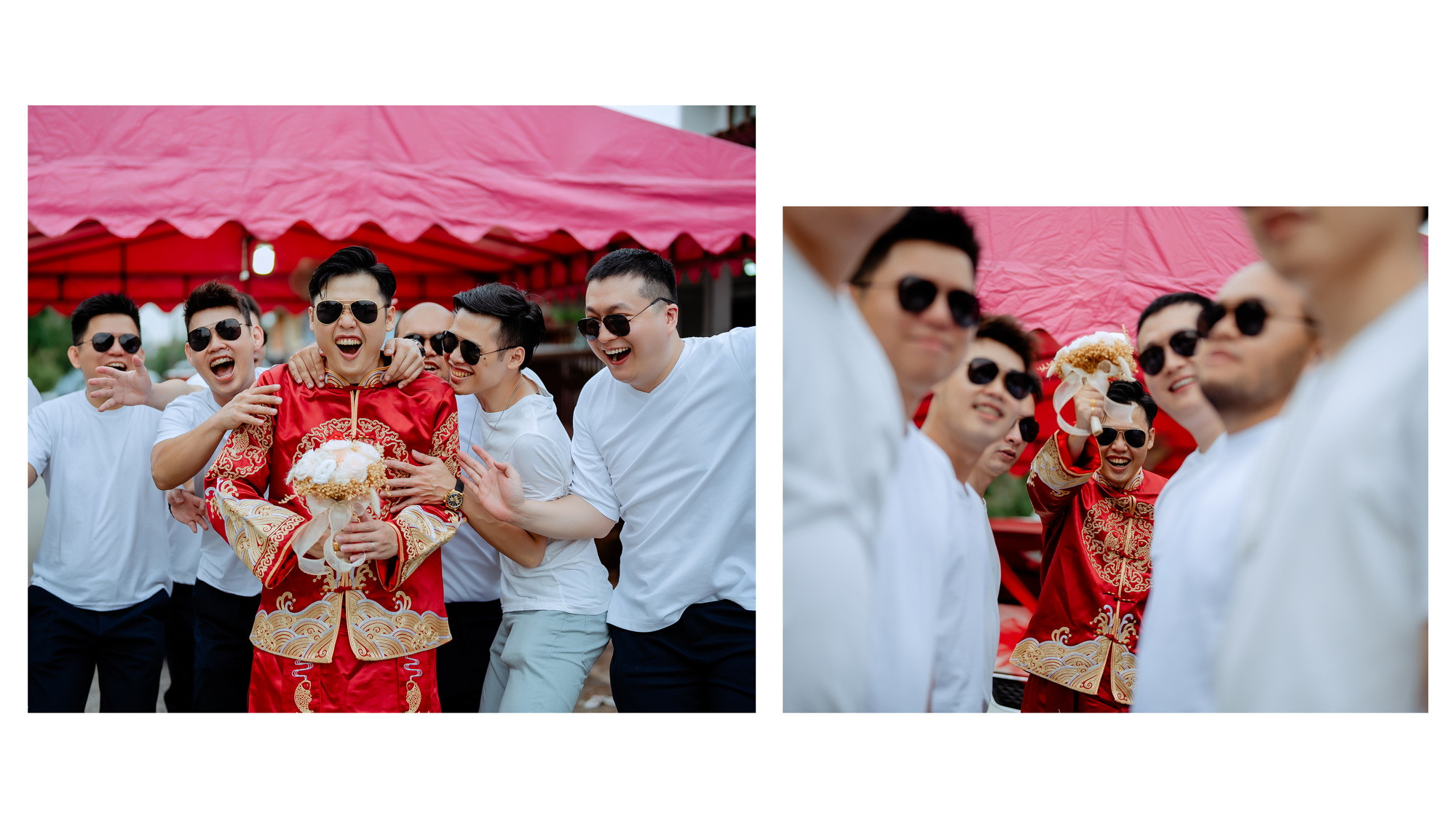 Su Leng & Sook Yin family blessing wedding portrait, quiet in-between moment frame 26, by Famous Bridal Kuantan