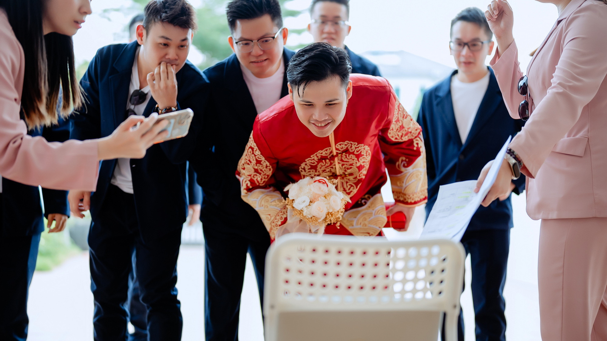 Su Leng & Sook Yin family group wedding photo, family memory frame 35, by Famous Bridal Kuantan