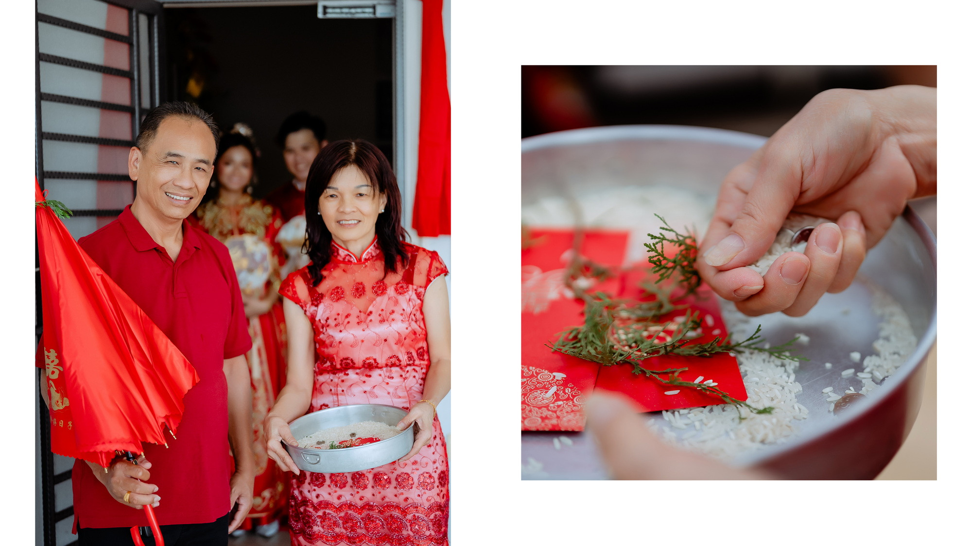 Su Leng & Sook Yin wedding gate-crash game moment, family memory frame 67, by Famous Bridal Kuantan