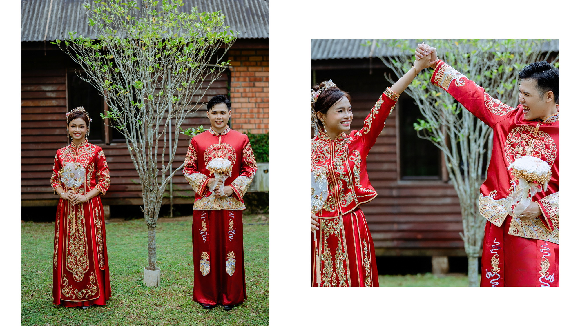 Su Leng & Sook Yin traditional Chinese wedding detail, quiet in-between moment frame 10, by Famous Bridal Kuantan